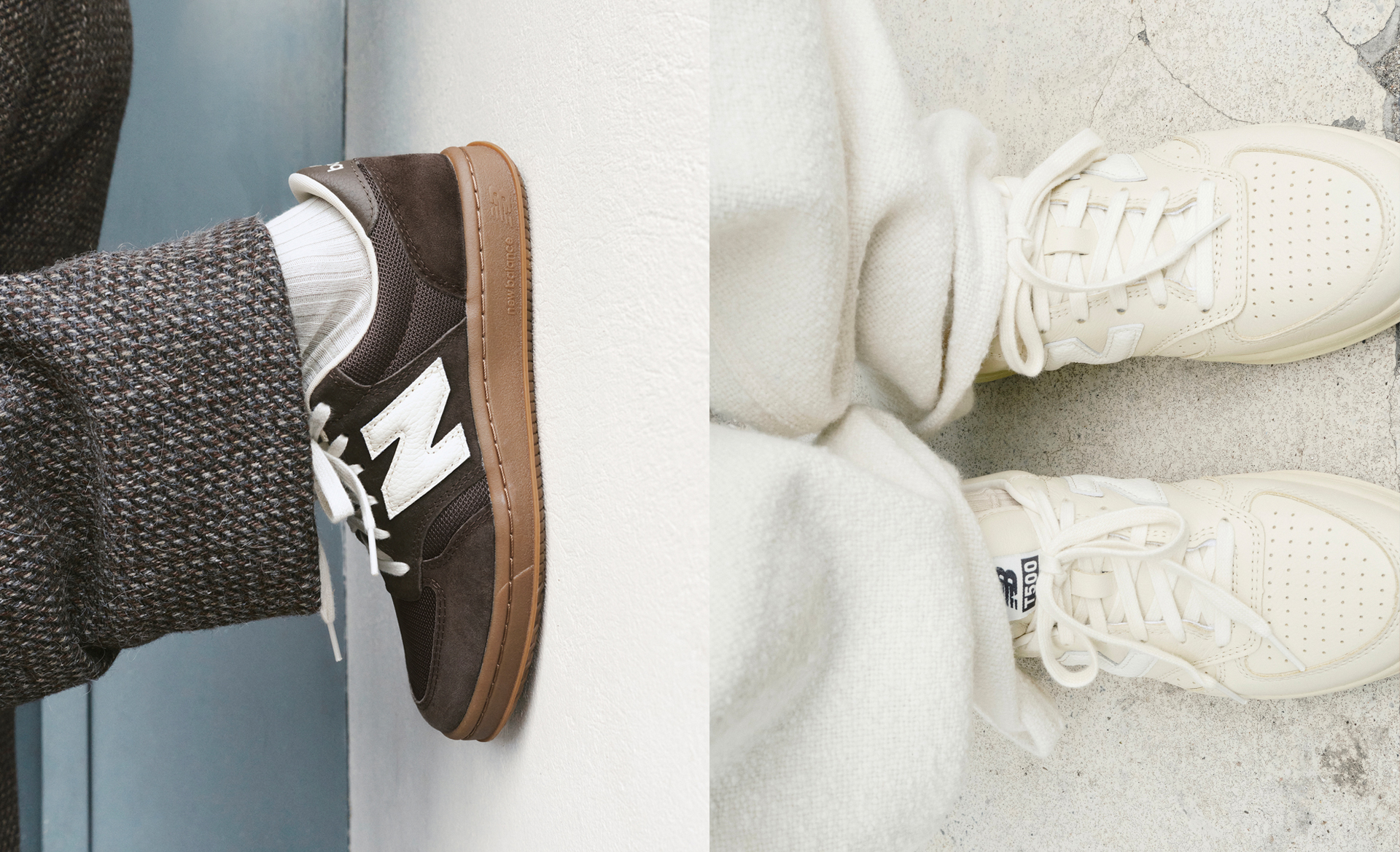 AURALEE x New Balance T500