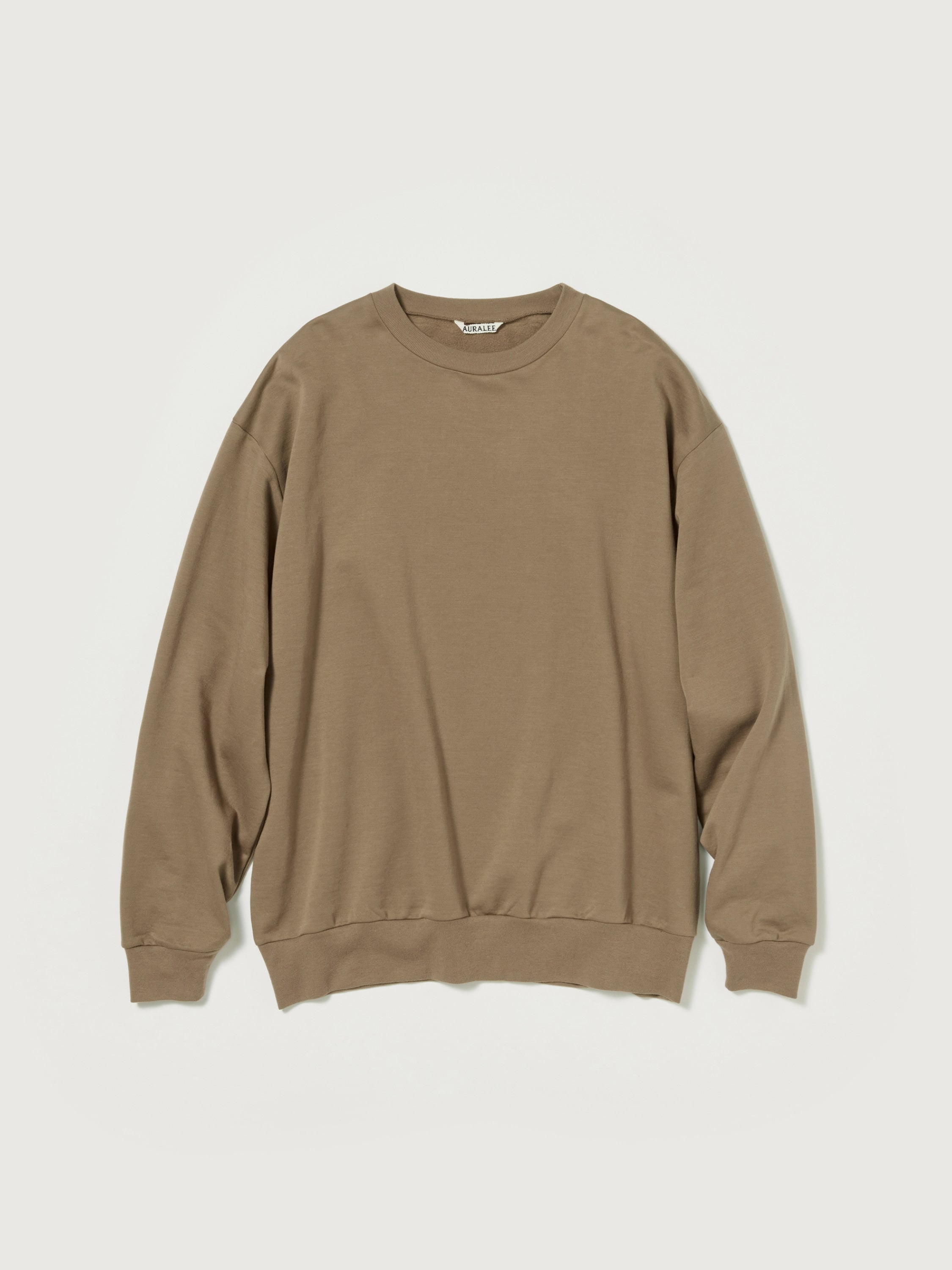ELASTIC HIGH GAUGE SWEAT P/O - AURALEE Official Website