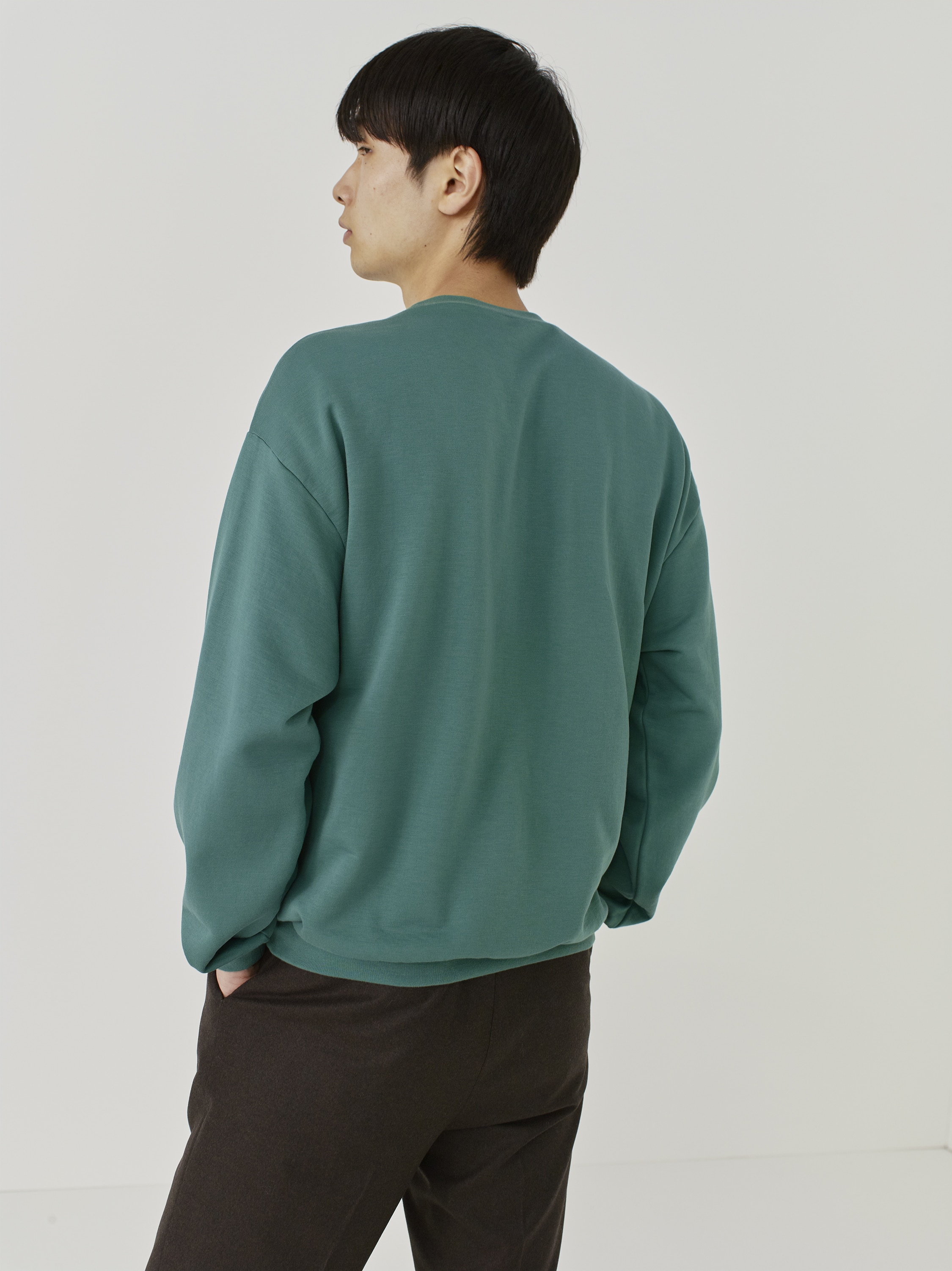 ELASTIC HIGH GAUGE SWEAT P/O - AURALEE Official Website