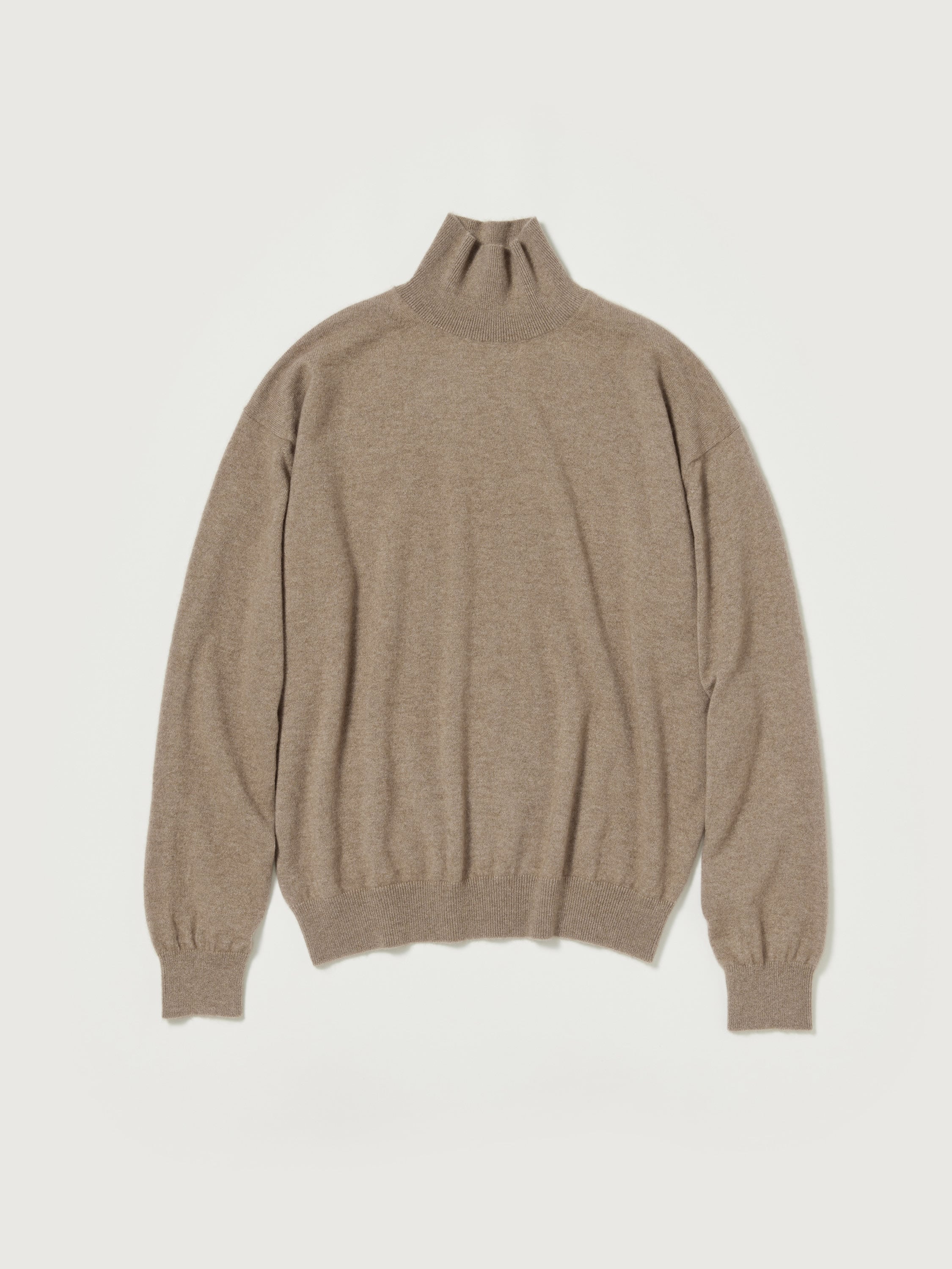BABY CASHMERE KNIT TURTLE 詳細画像 NATURAL BROWN 6