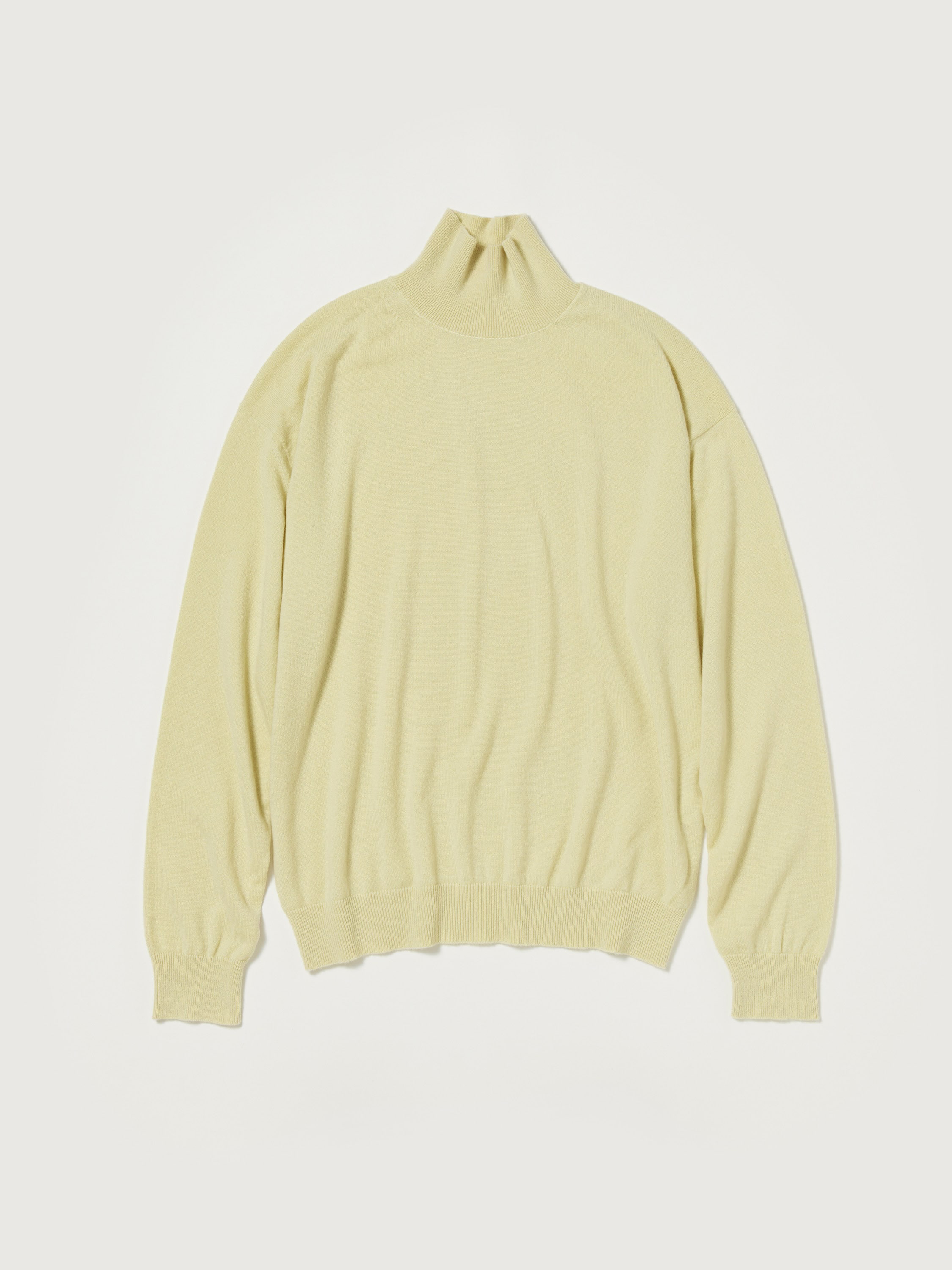 BABY CASHMERE KNIT TURTLE 詳細画像 TOP LIGHT YELLOW 1