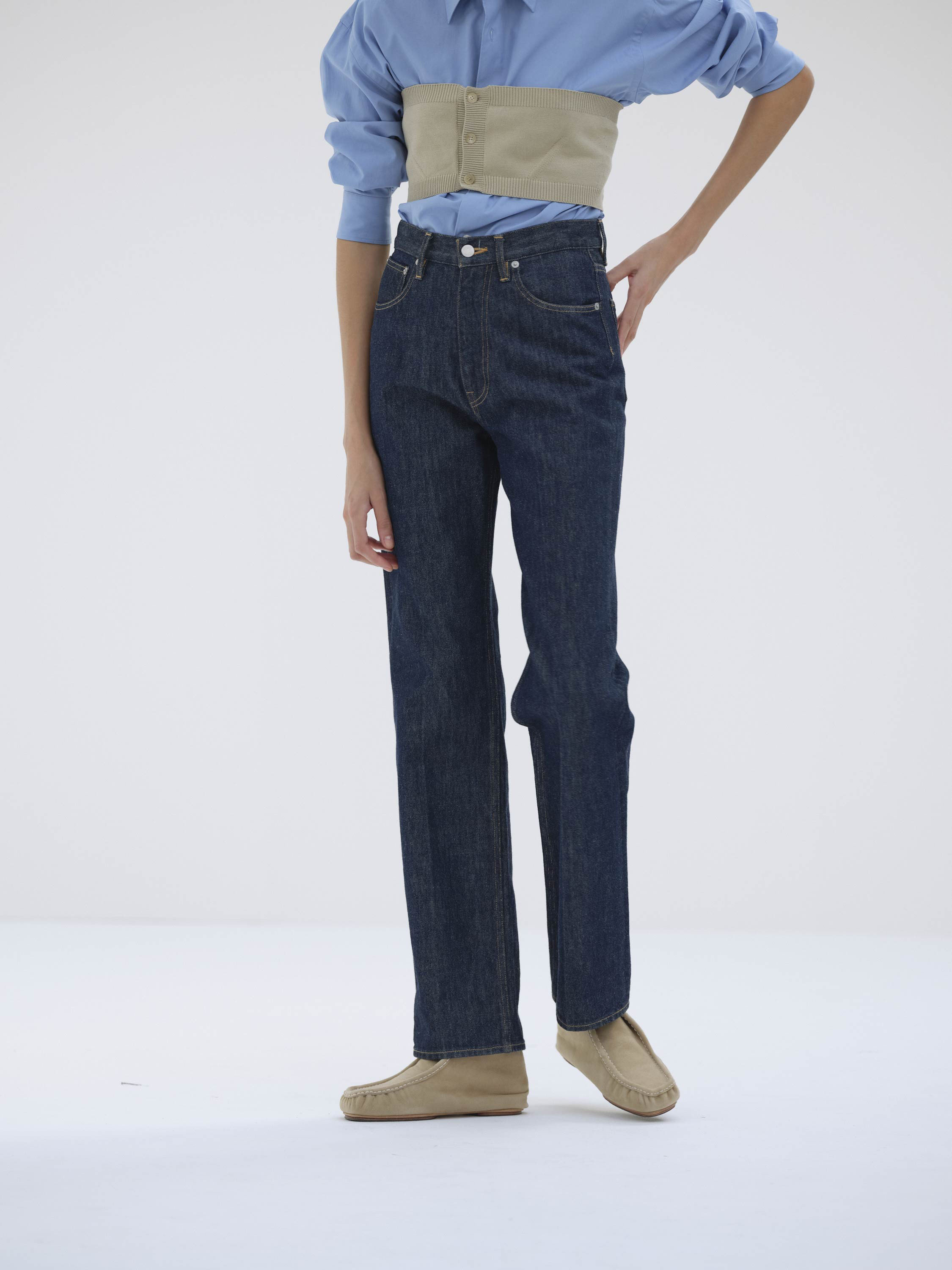 HARD TWIST DENIM 5P PANTS - AURALEE Official Website