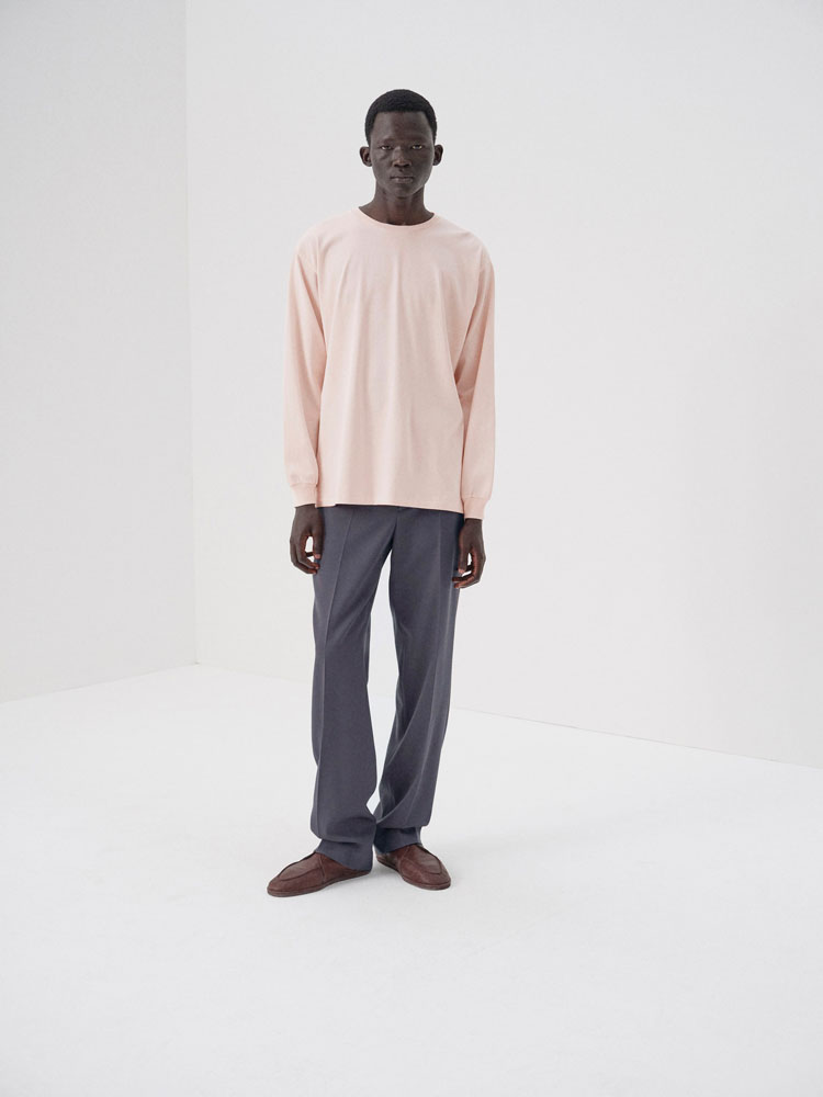 トップス AURALEE 25SS LUSTER PLAITING L/S TEE 3 LUSTER PLAITING L/S TEE - AURALEE Official Website