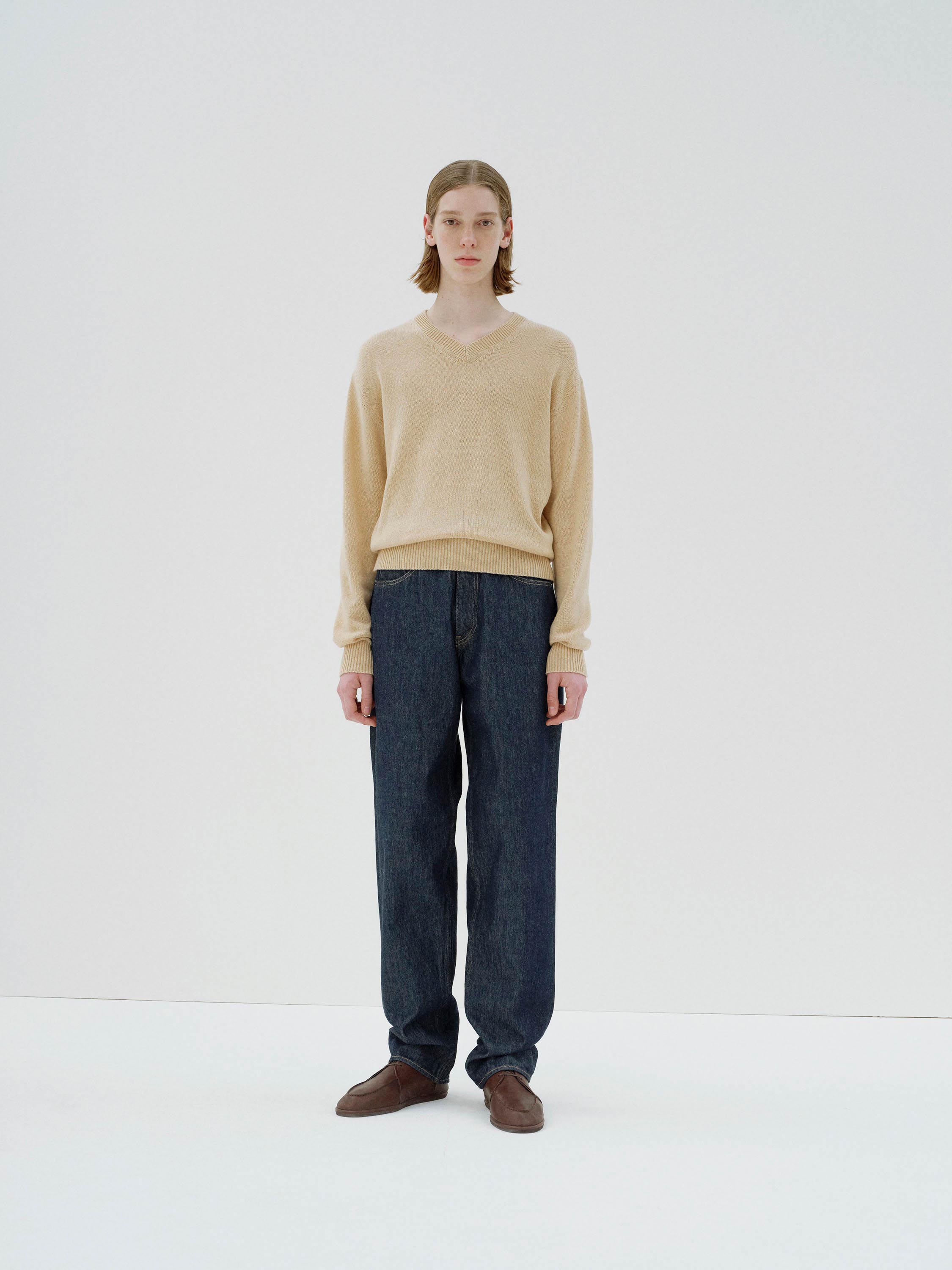 HARD TWIST DENIM WIDE PANTS 詳細画像 INDIGO 1