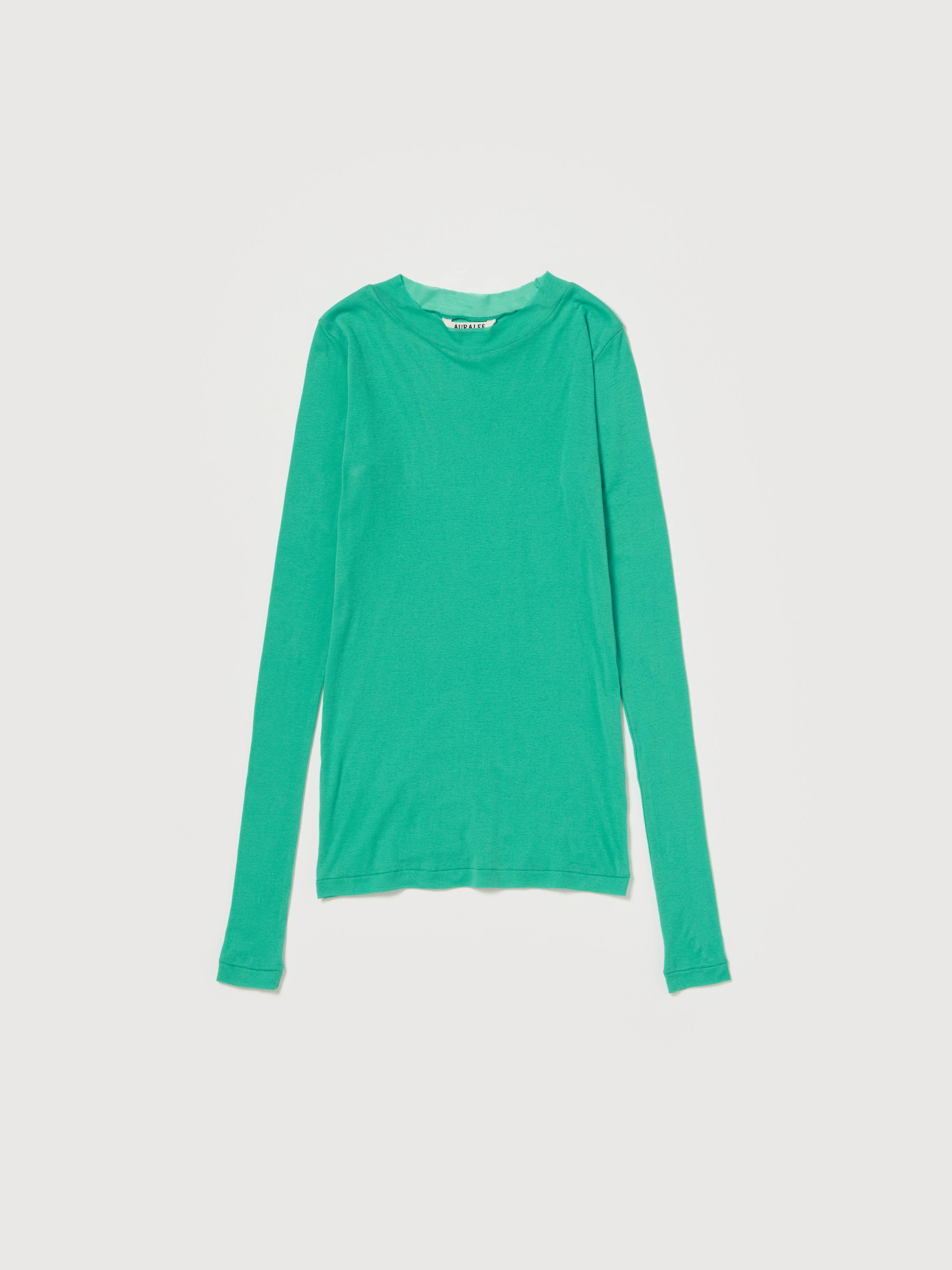 SUPER HIGH GAUGE SHEER RIB L/S TEE 詳細画像 JADE GREEN 1