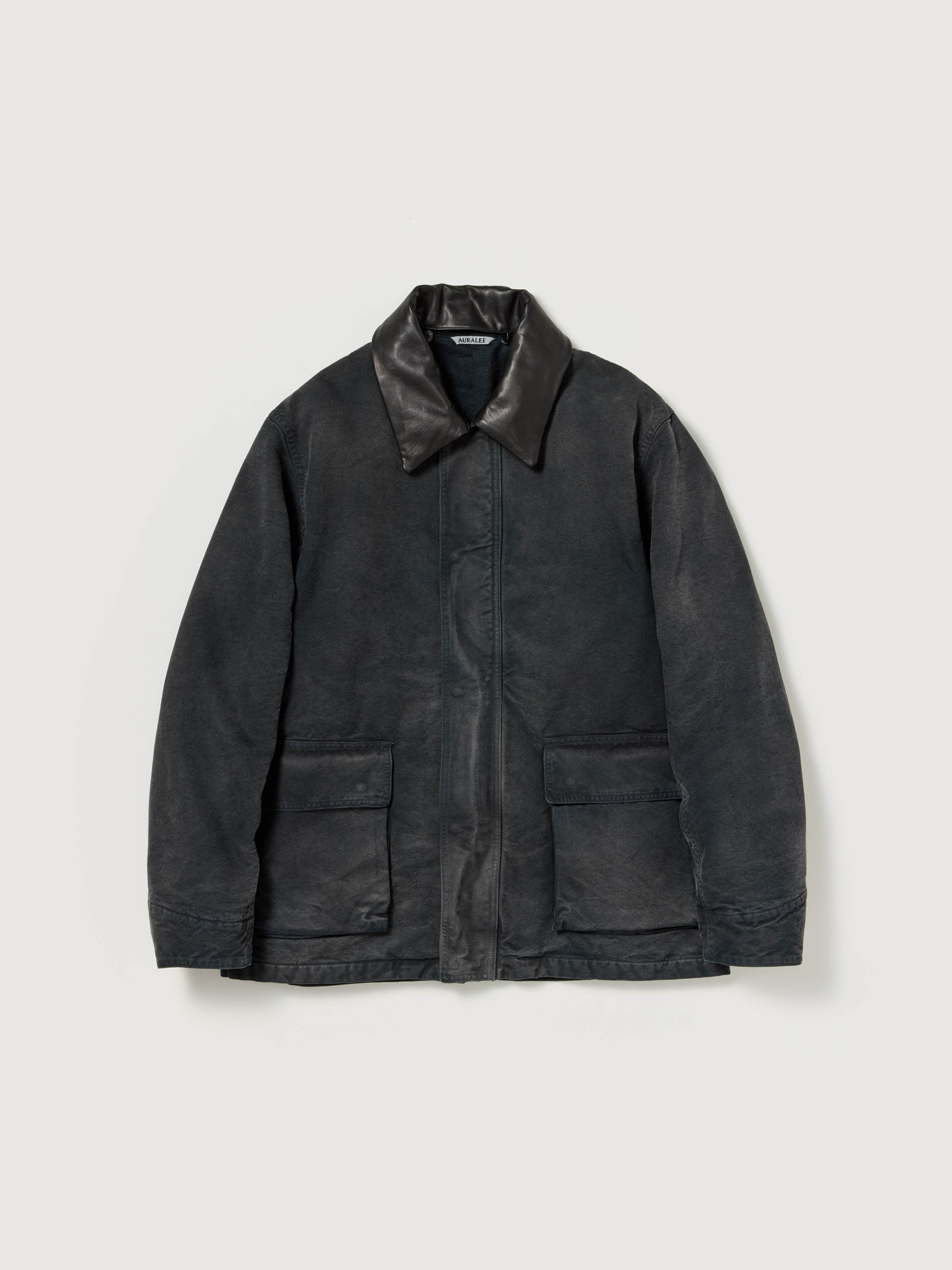 PRODUCT DYED ORGANIC COTTON DUCK BLOUSON 詳細画像 FADED BLACK 1