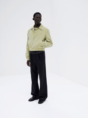 PIGMENT DYED FINX CORDUROY BLOUSON