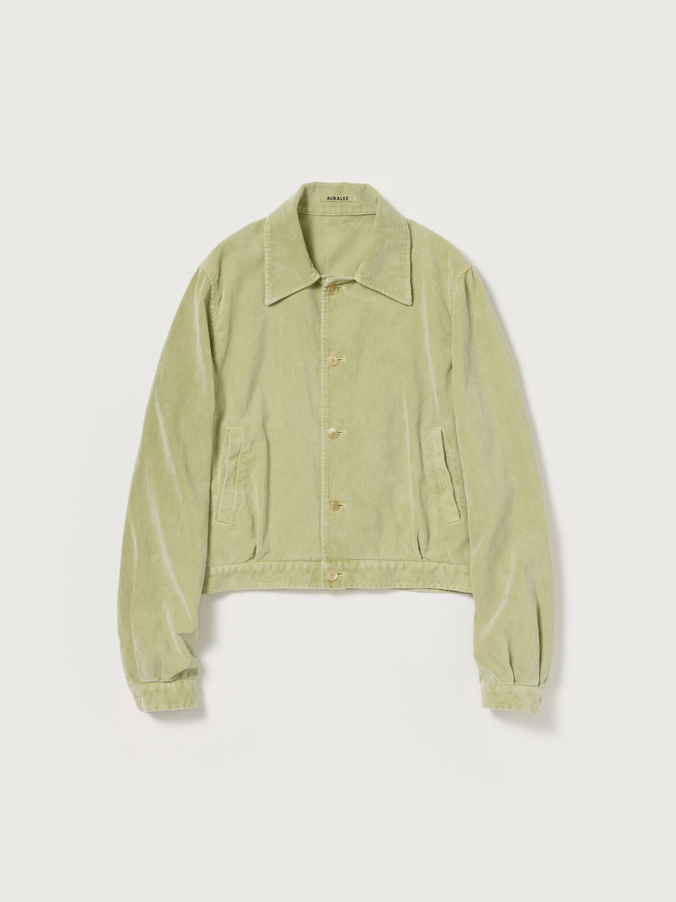 PIGMENT DYED FINX CORDUROY BLOUSON