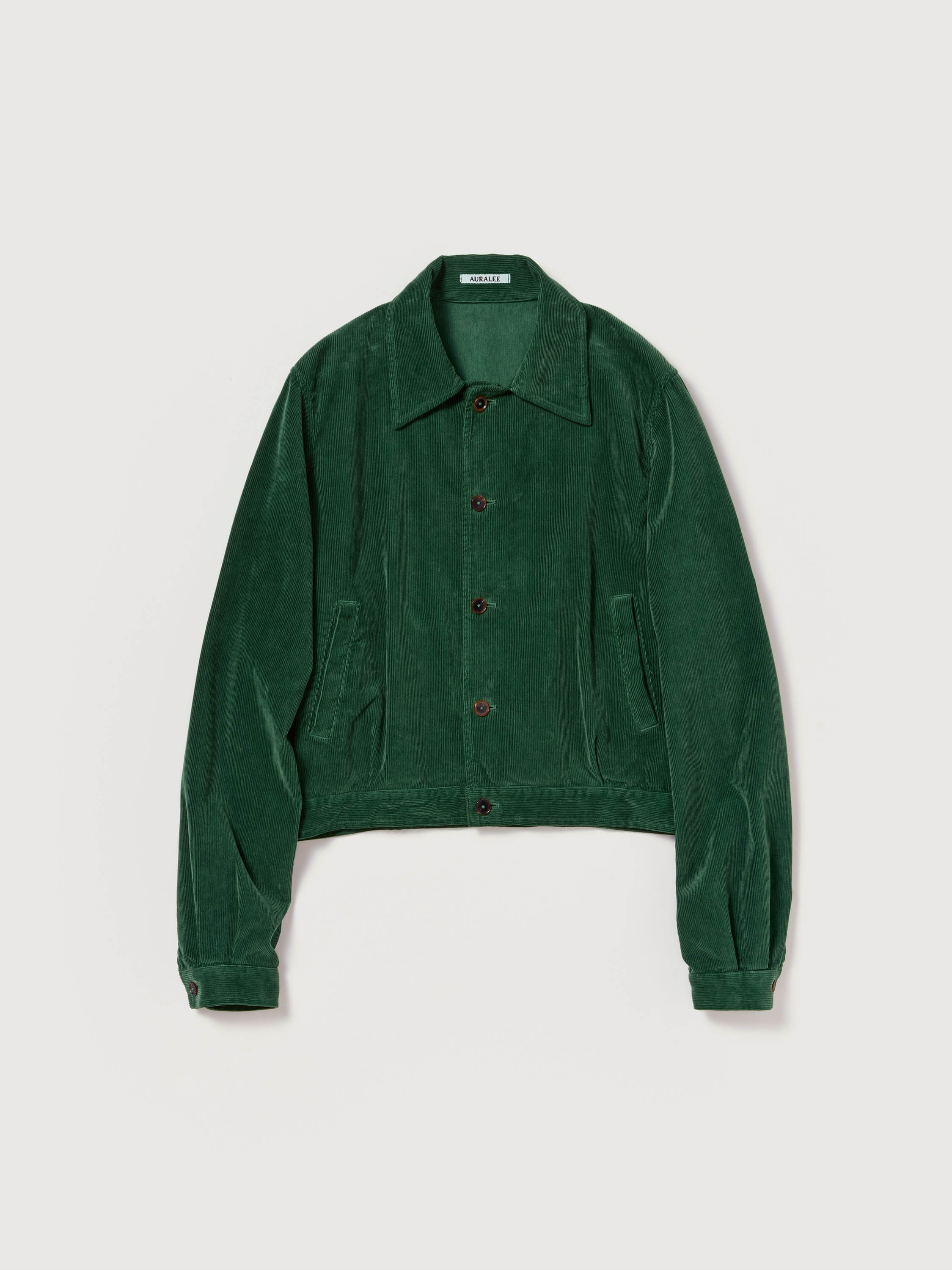 PIGMENT DYED FINX CORDUROY BLOUSON 詳細画像 FOREST GREEN 1