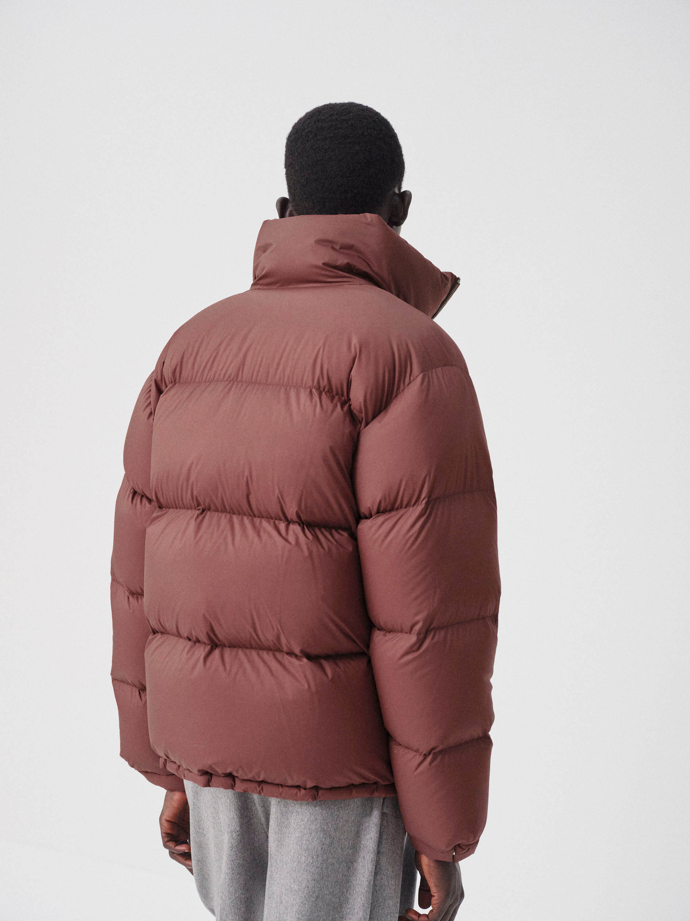 SUPER LIGHT NYLON RIPSTOP DOWN BLOUSON 詳細画像 BURGUNDY 4