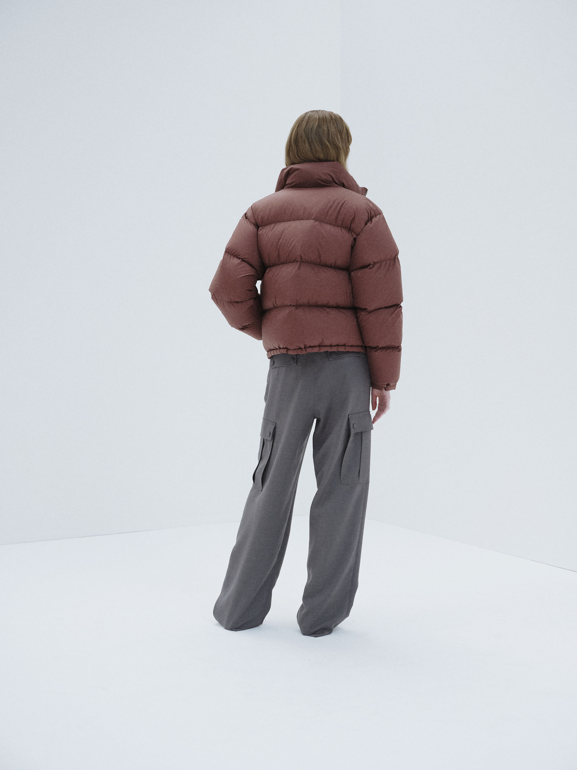 SUPER LIGHT NYLON RIPSTOP DOWN BLOUSON 詳細画像 BURGUNDY 4