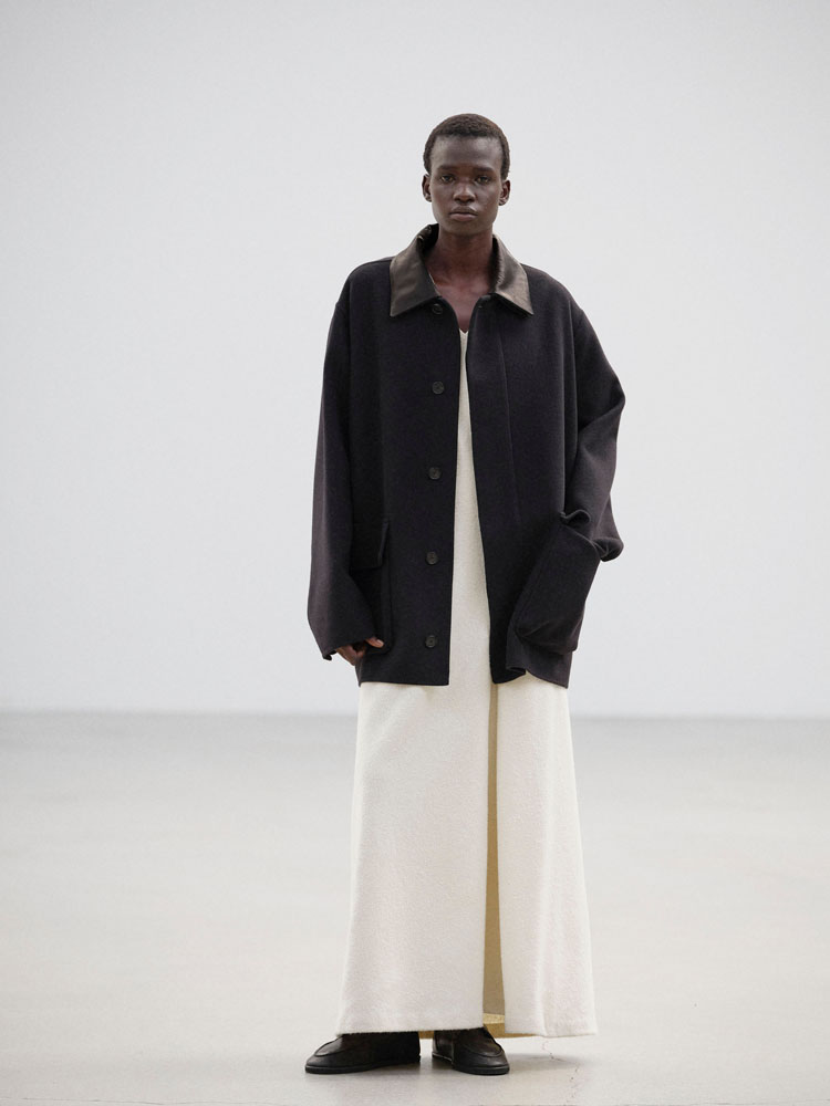 CASHMERE MELTON HAND SEWN BLOUSON - AURALEE Official Website