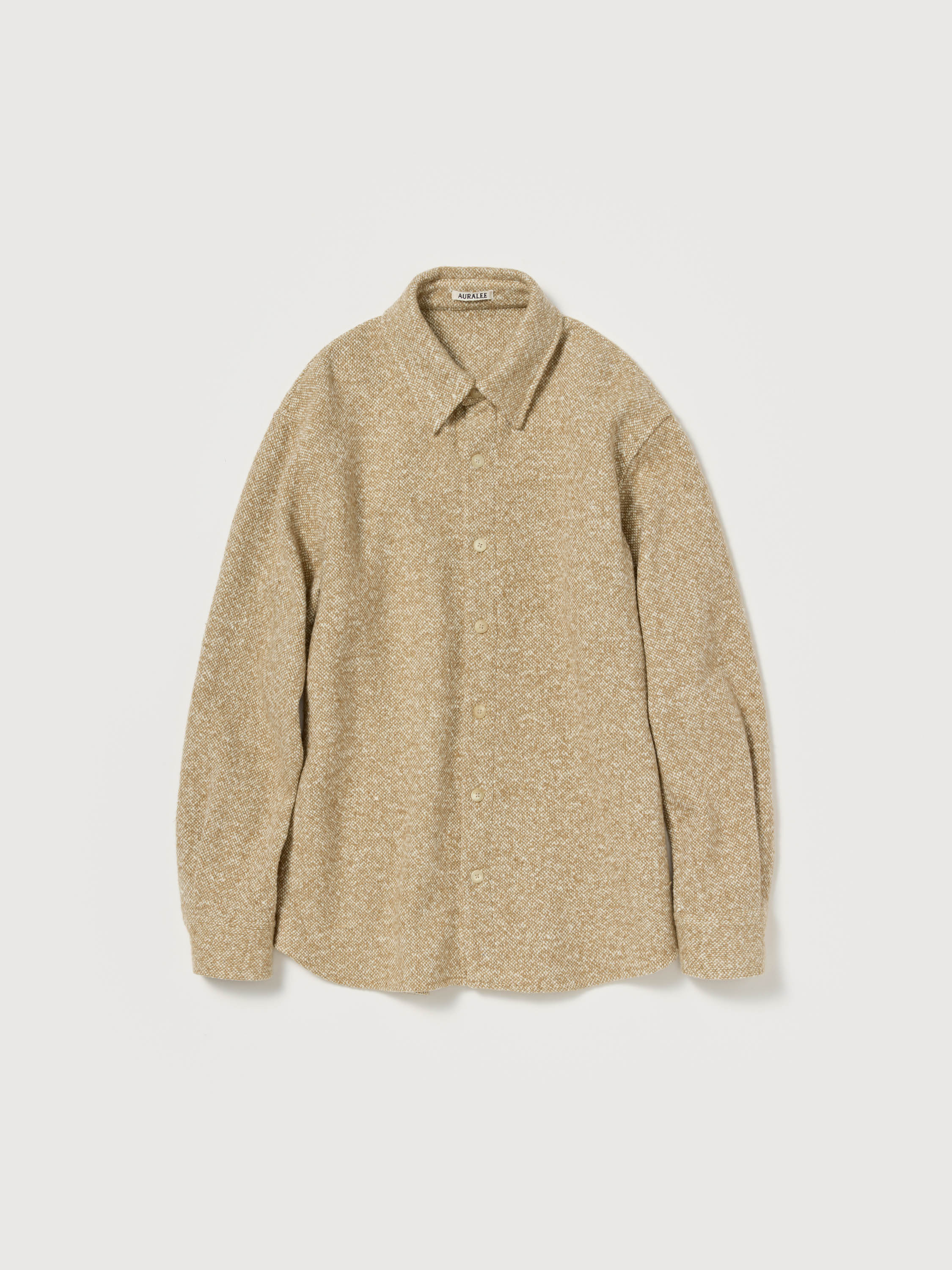 HOMESPUN TWEED  SHIRT BLOUSON 詳細画像 CAMEL BEIGE 5
