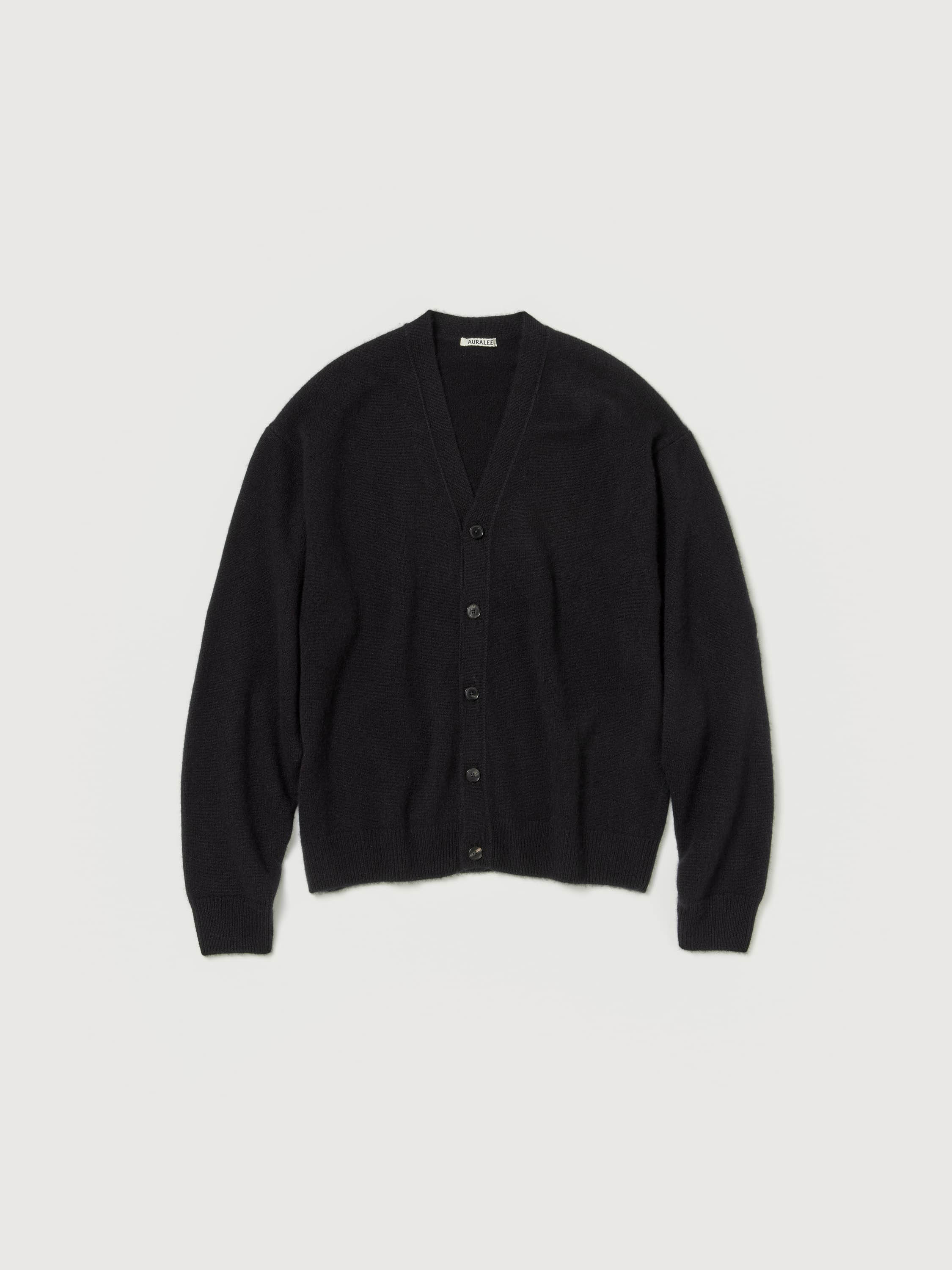 BABY CASHMERE KNIT CARDIGAN 詳細画像 TOP BLACK 1