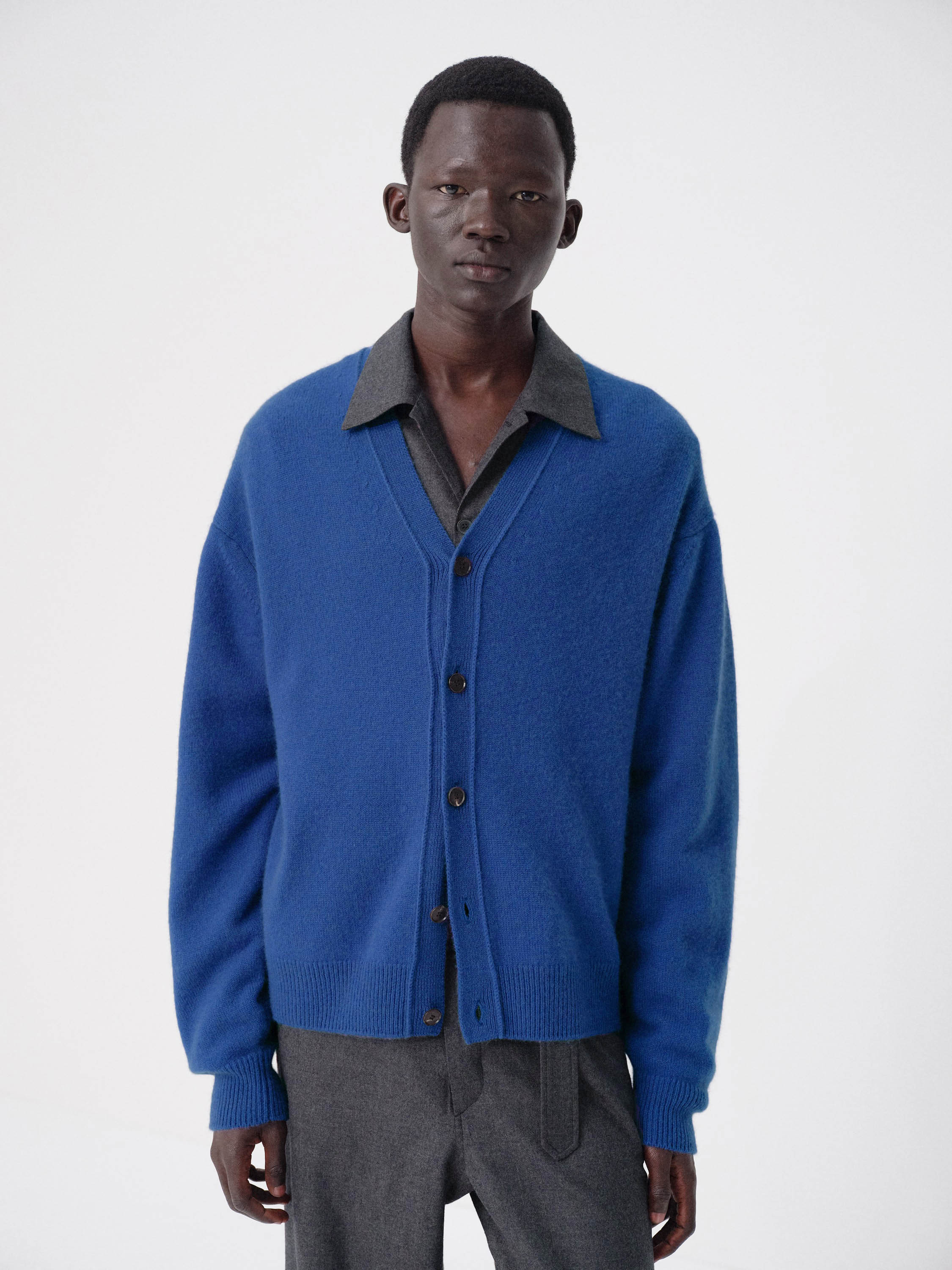 BABY CASHMERE KNIT CARDIGAN 詳細画像 ROYAL BLUE 2