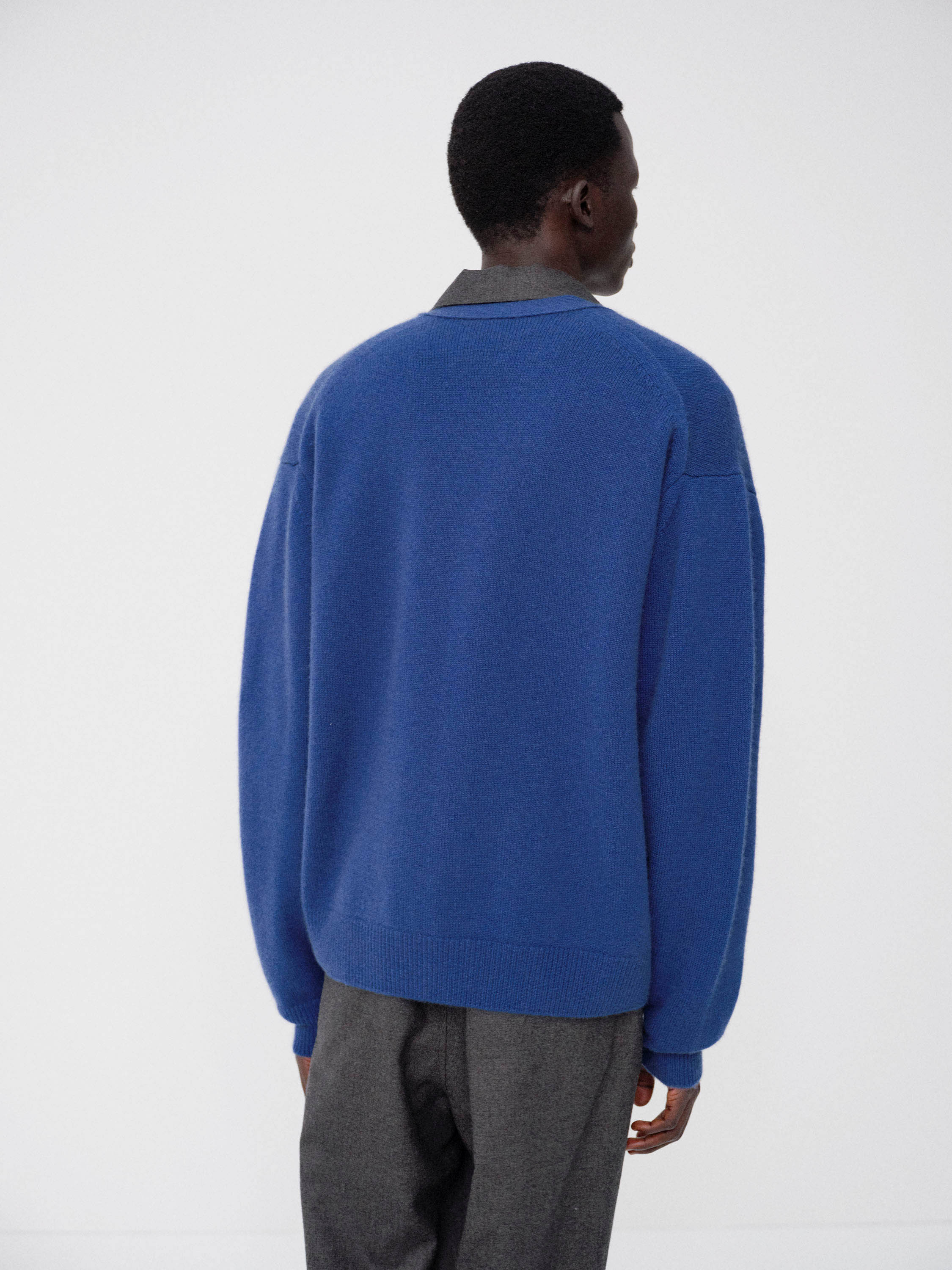 BABY CASHMERE KNIT CARDIGAN 詳細画像 ROYAL BLUE 4