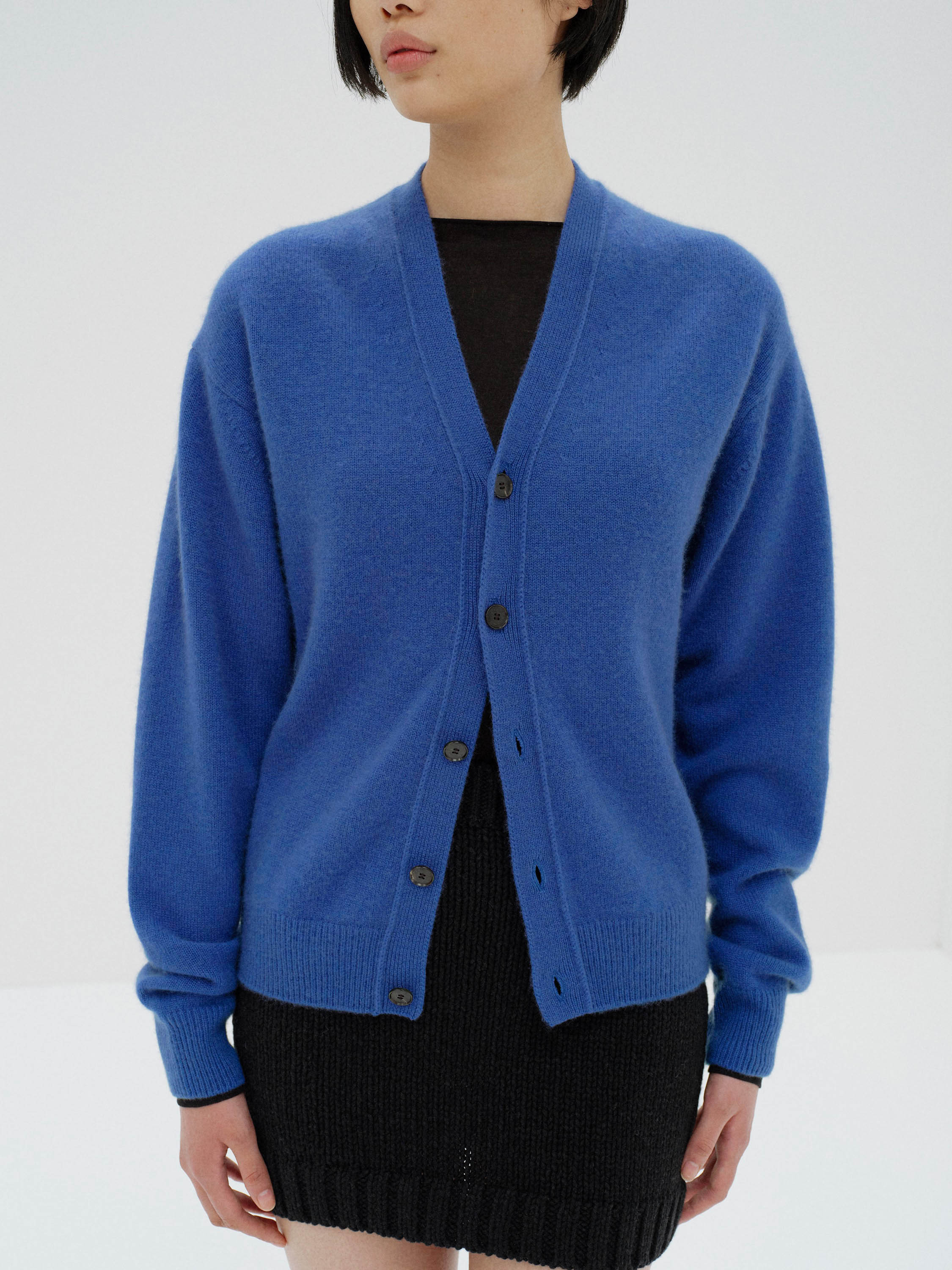 BABY CASHMERE KNIT CARDIGAN 詳細画像 ROYAL BLUE 2