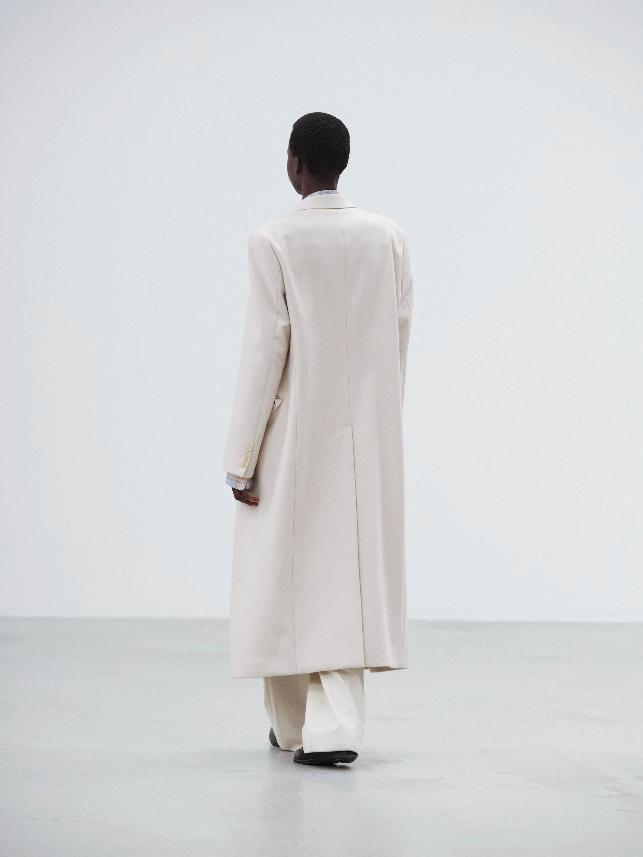 LIGHT MELTON CHESTERFIELD COAT 詳細画像 CREAM BEIGE 6