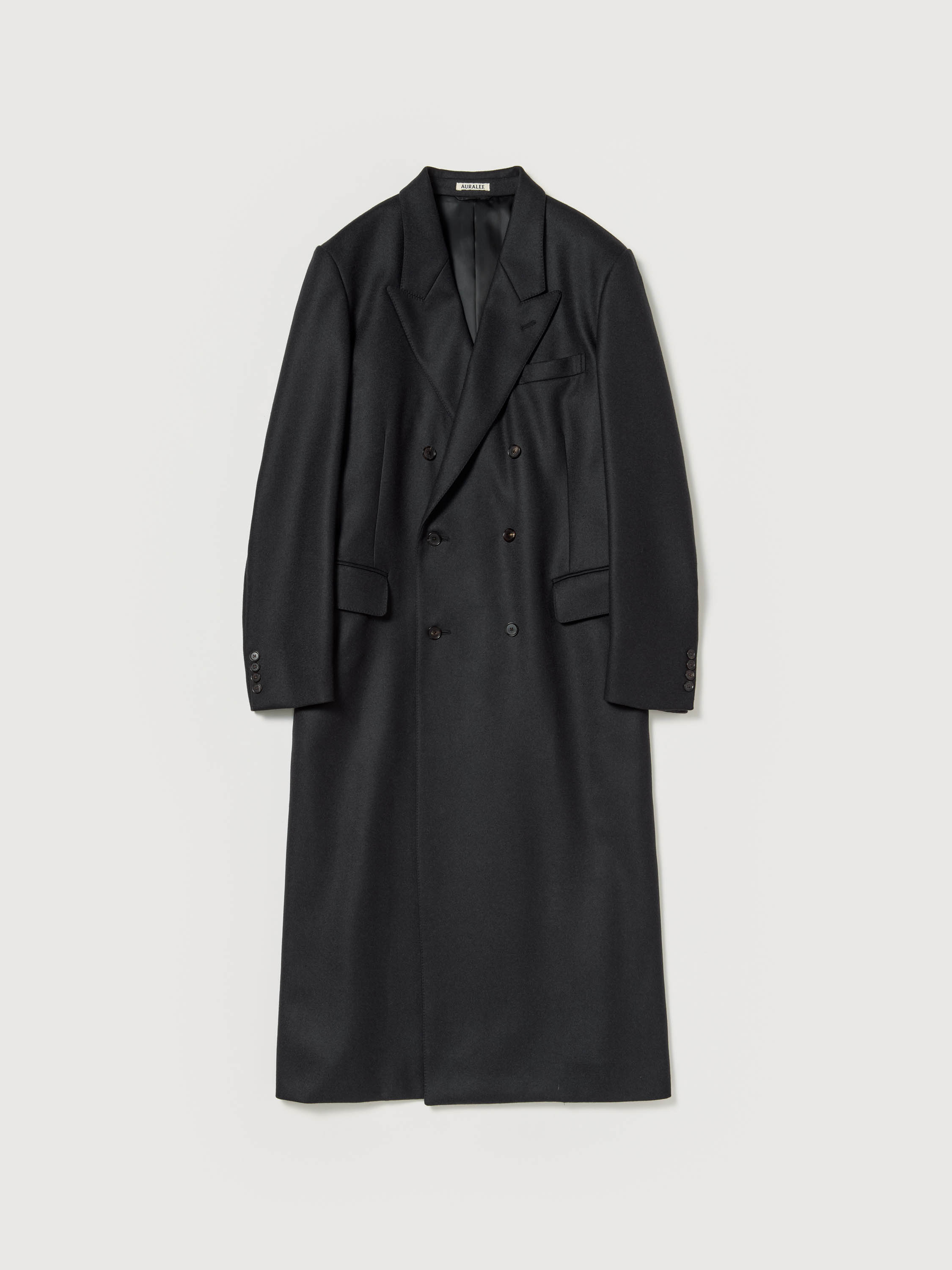 LIGHT MELTON CHESTERFIELD COAT 詳細画像 DARK CHARCOAL 1