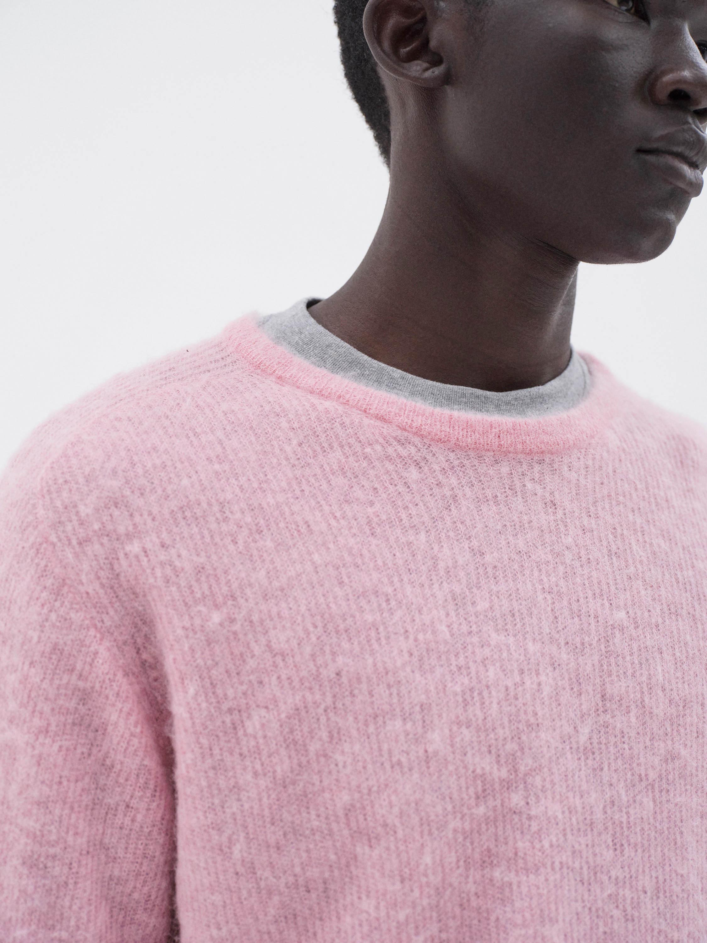 BABY SURI ALPACA SHEER KNIT P/O 詳細画像 PINK 4