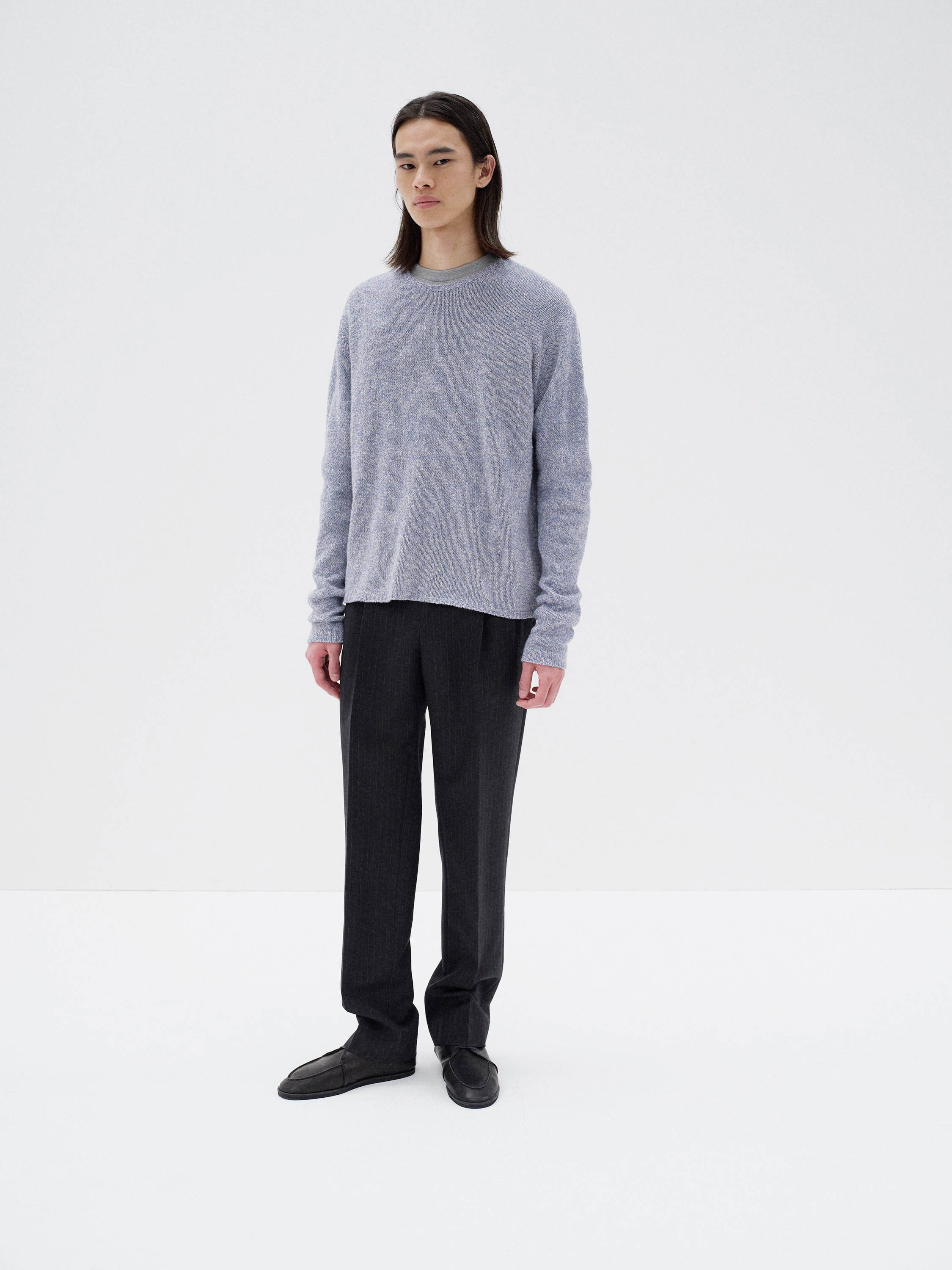 AIRY SILK WOOL KNIT P/O 詳細画像 TOP LIGHT PURPLE 2