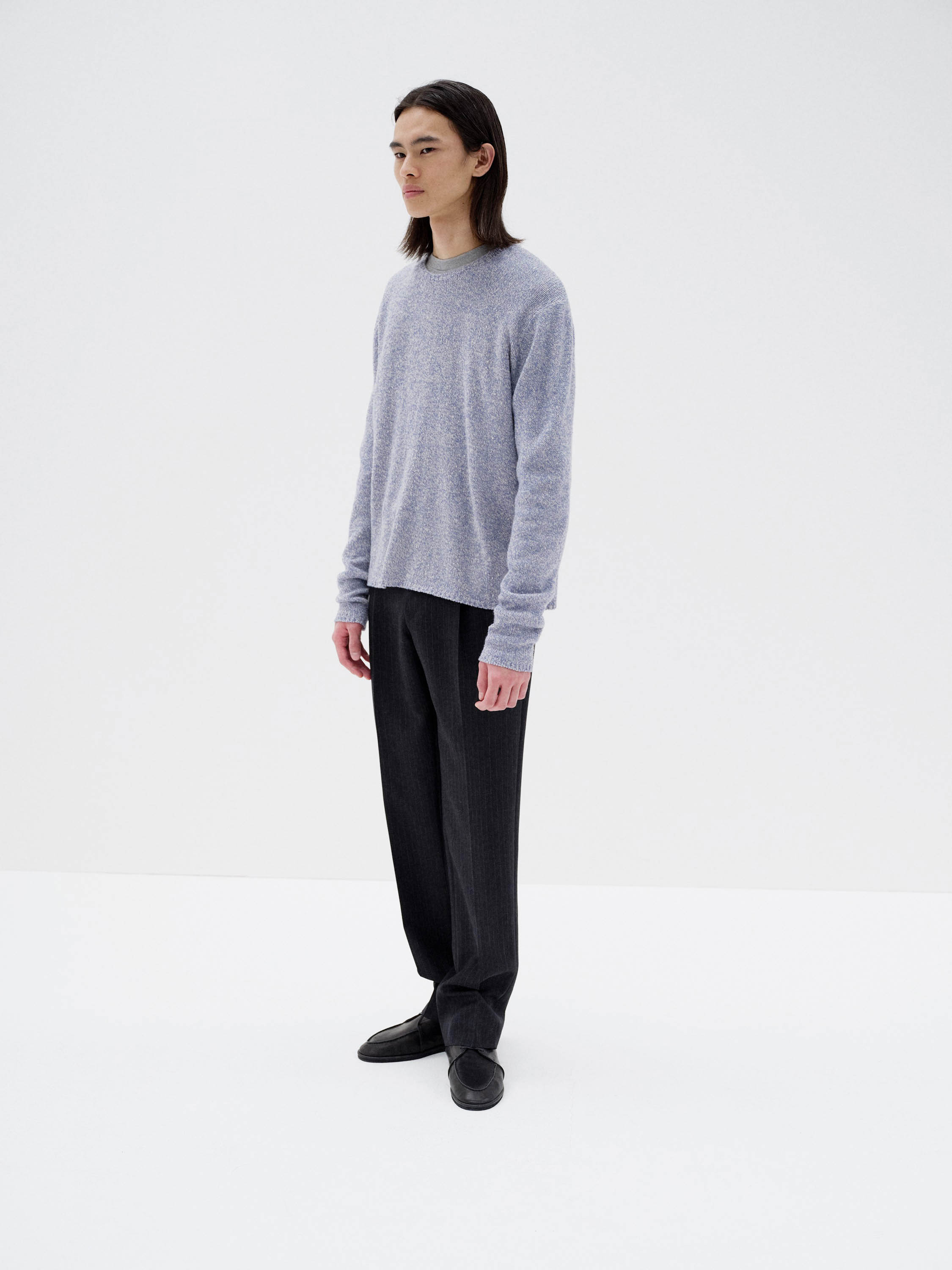 AIRY SILK WOOL KNIT P/O 詳細画像 TOP LIGHT PURPLE 3