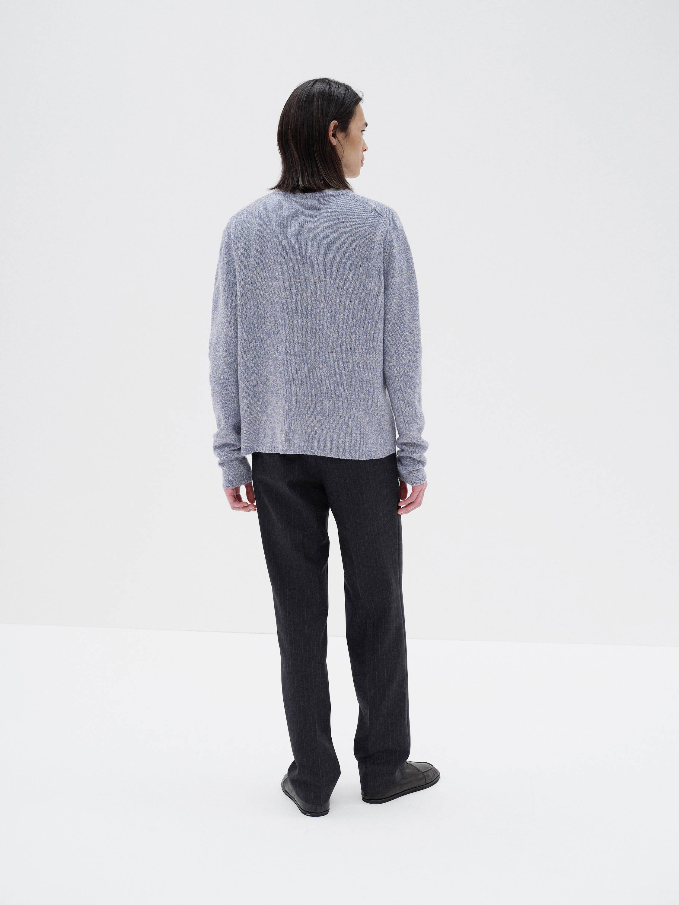 AIRY SILK WOOL KNIT P/O 詳細画像 TOP LIGHT PURPLE 4