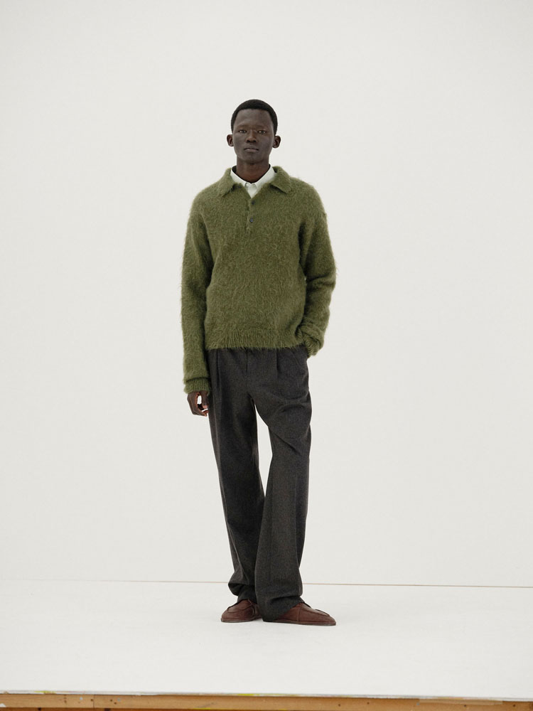 トップス AURALEE BRUSHED SUPER KID MOHAIR KNIT BRUSHED SUPER KID MOHAIR KNIT P/O - AURALEE Official Website