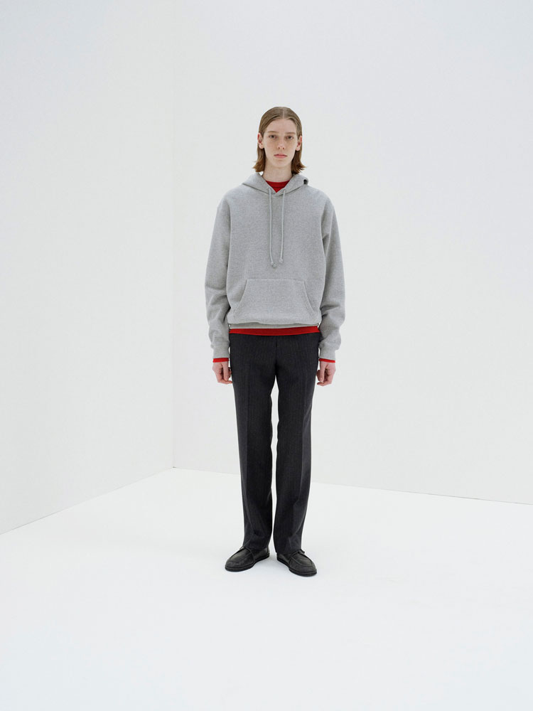 SMOOTH SOFT BD SWEAT P/O PARKA - AURALEE Official Website