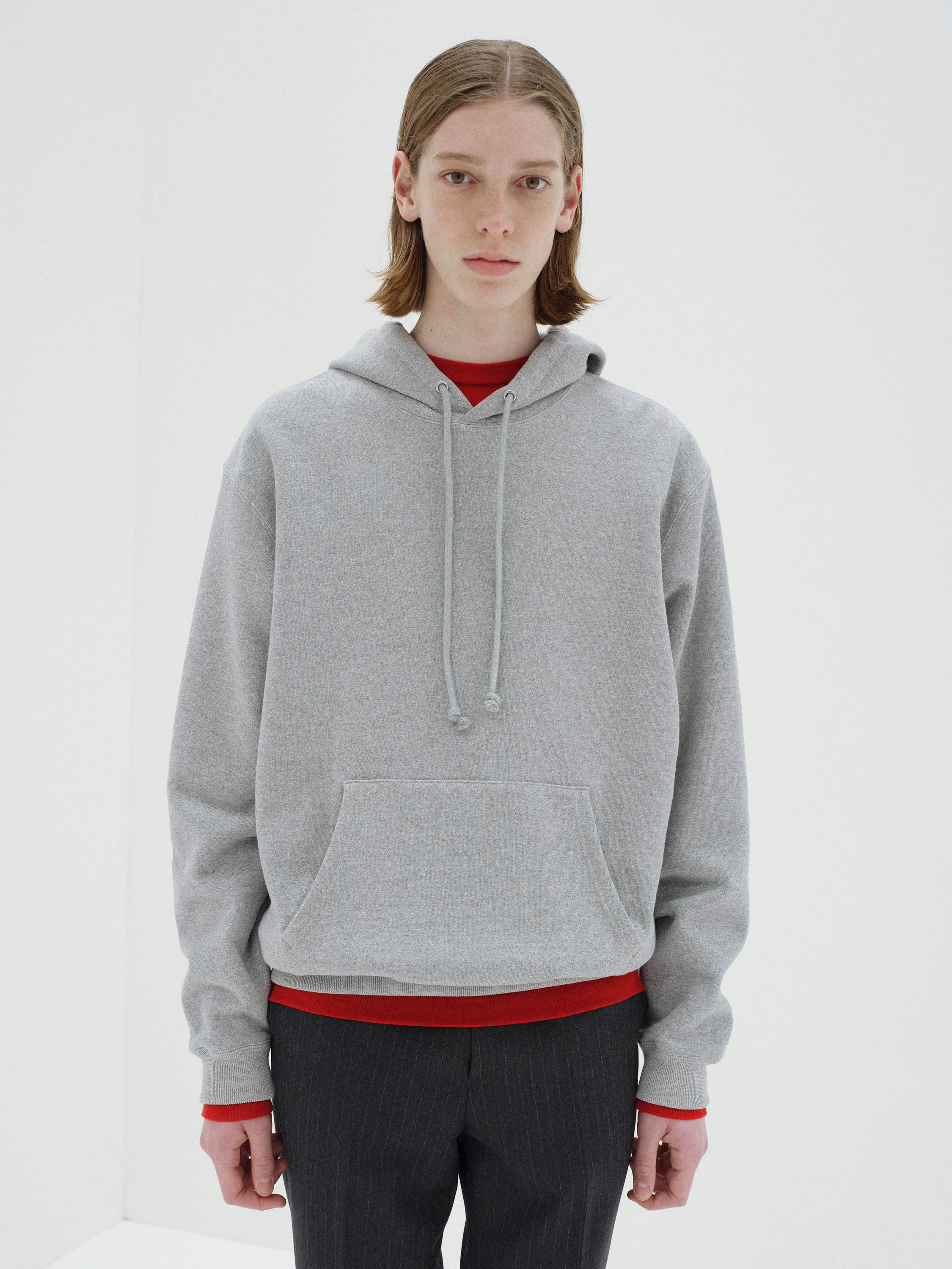 SMOOTH SOFT BD SWEAT P/O PARKA 詳細画像 TOP GRAY 2