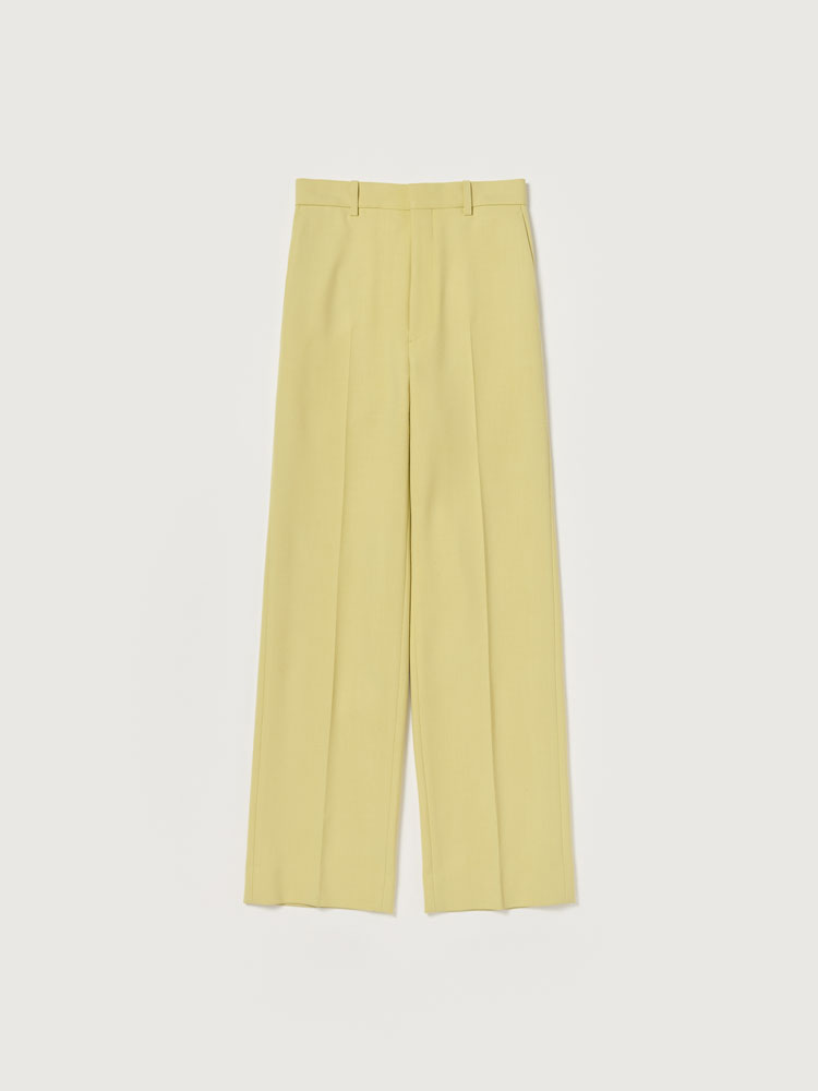 TENSE WOOL DOUBLE CLOTH SLACKS