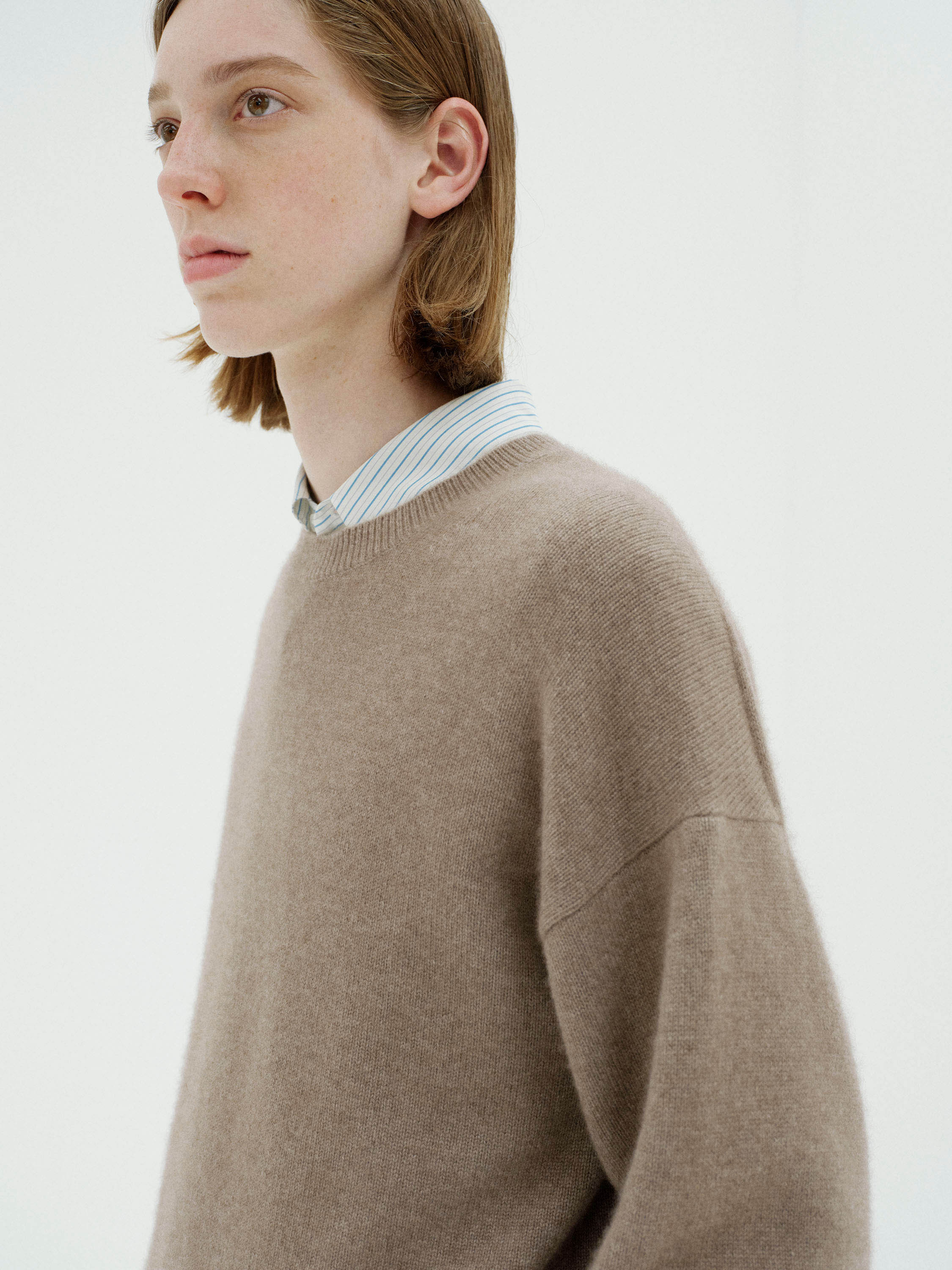 BABY CASHMERE KNIT P/O 詳細画像 NATURAL BROWN 3