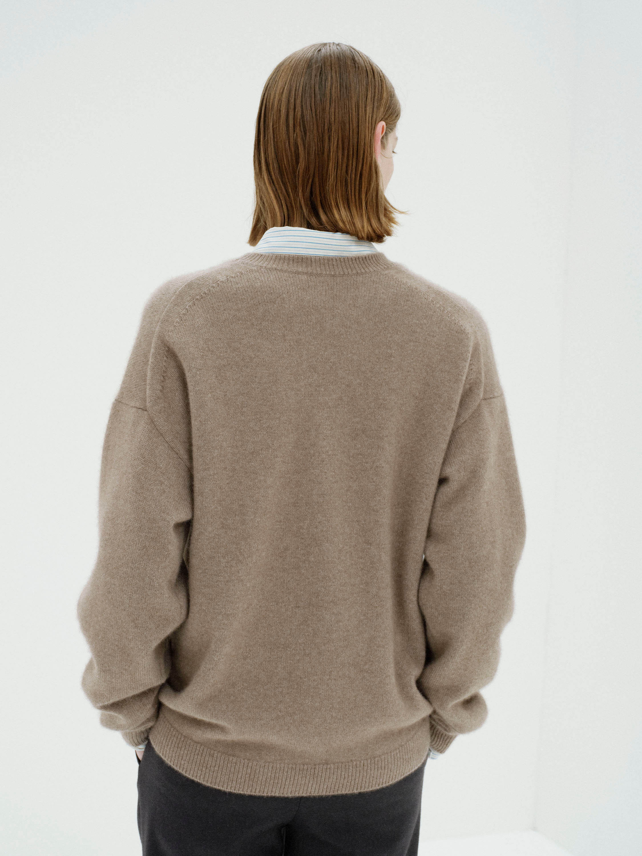 BABY CASHMERE KNIT P/O 詳細画像 NATURAL BROWN 4