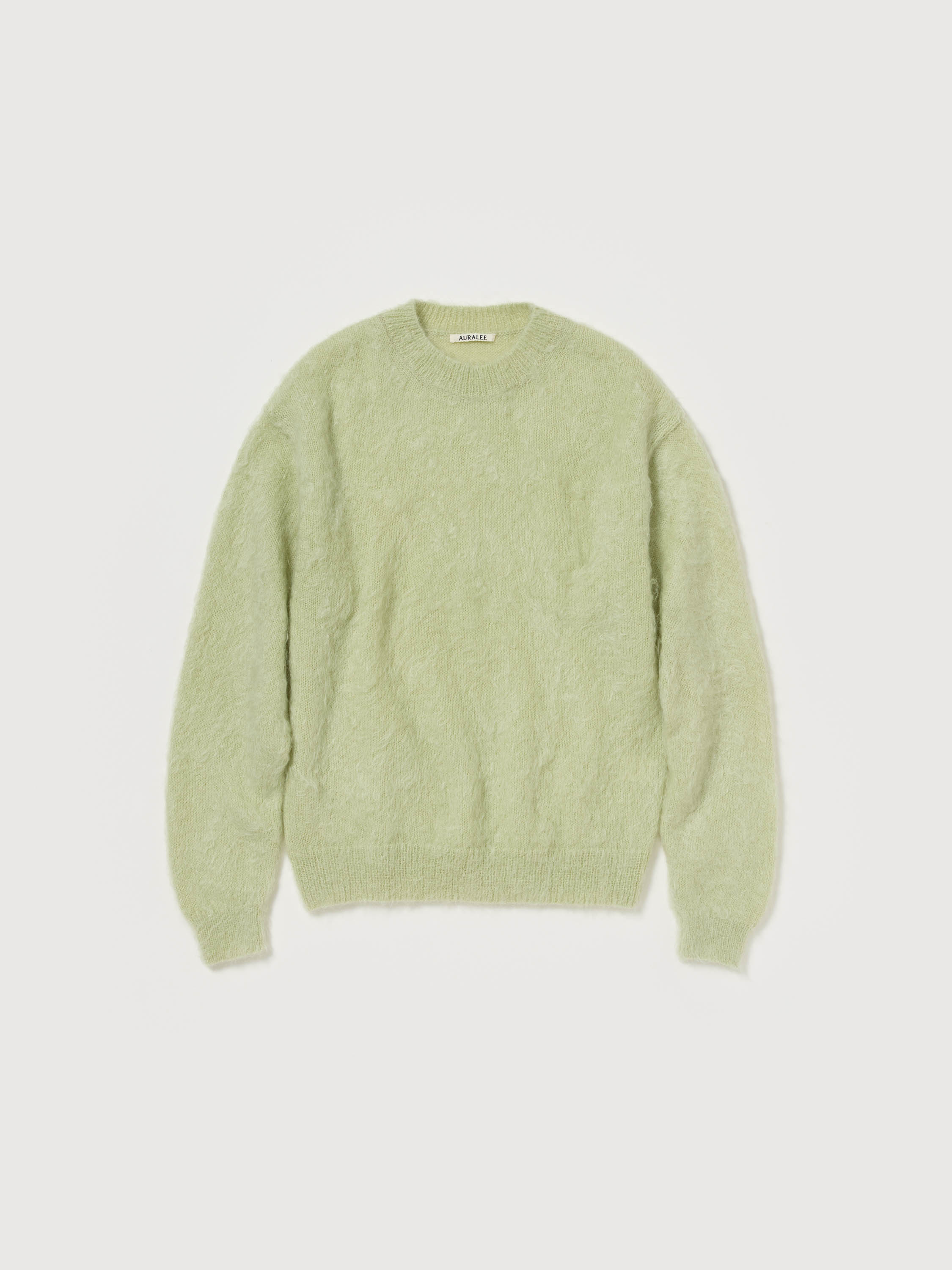 BRUSHED SUPER KID MOHAIR KNIT P/O 詳細画像 LIGHT KHAKI 4