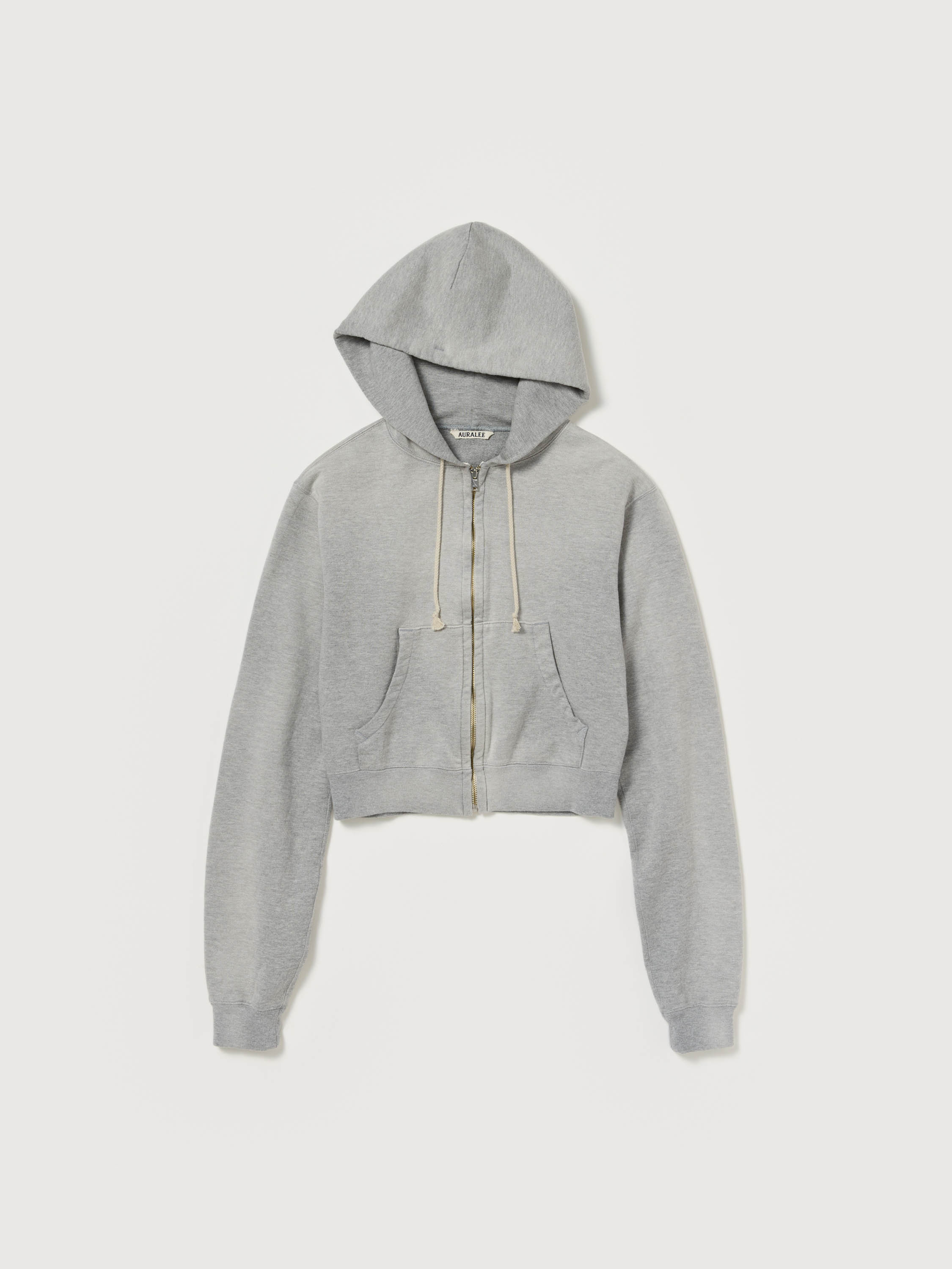 AURALEE SWEAT ZIP PARKA パーカー PRODUCT DYED PIMA LIGHT SWEAT ZIP PARKA - AURALEE Official