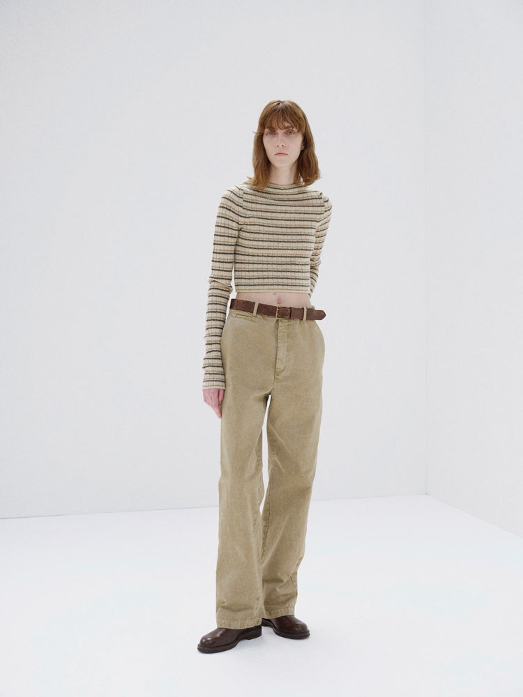 PRODUCT DYED FINX CHINO NARROW PANTS