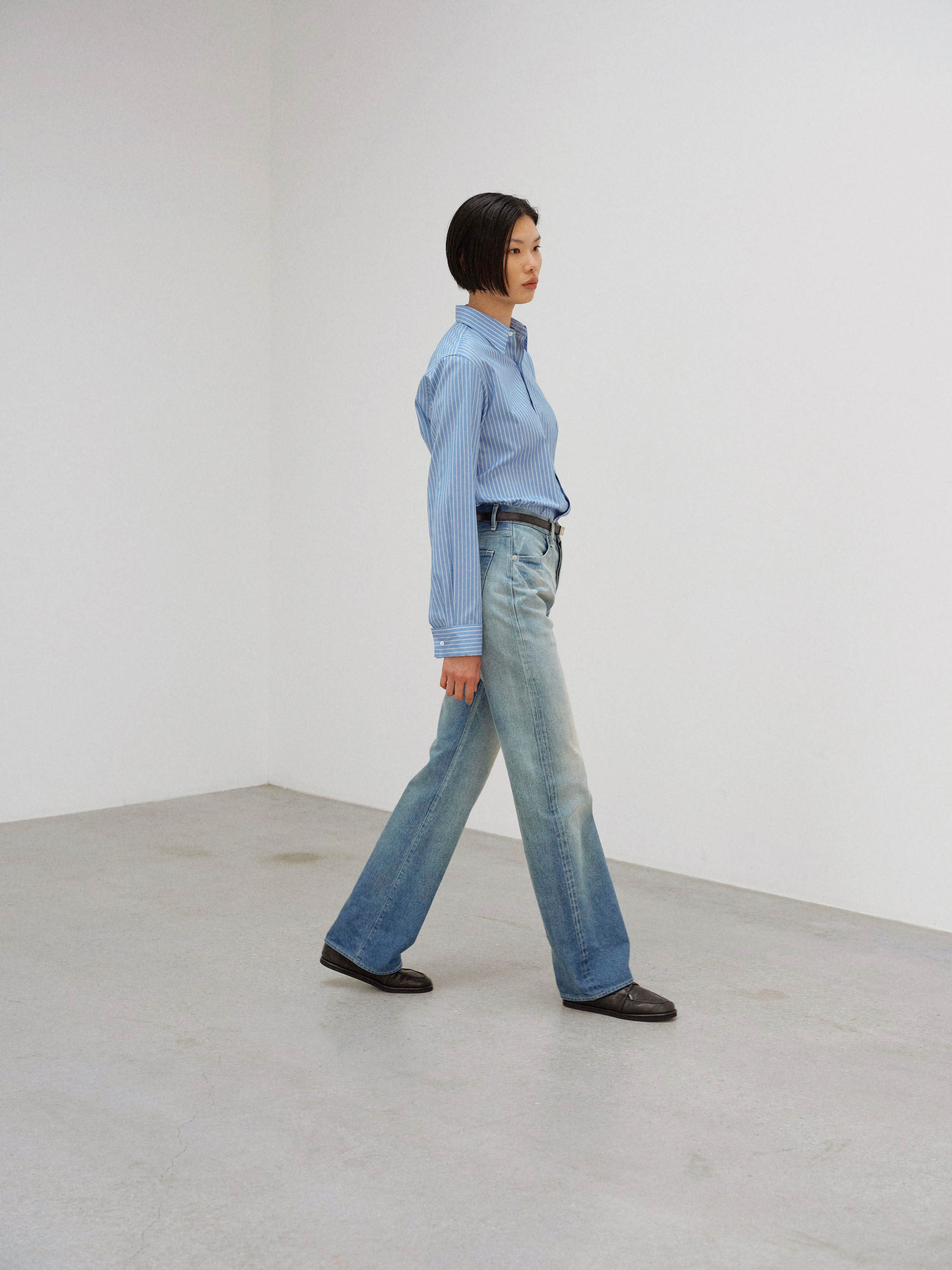 SELVEDGE FADED HEAVY DENIM PANTS 詳細画像 FADED INDIGO 3