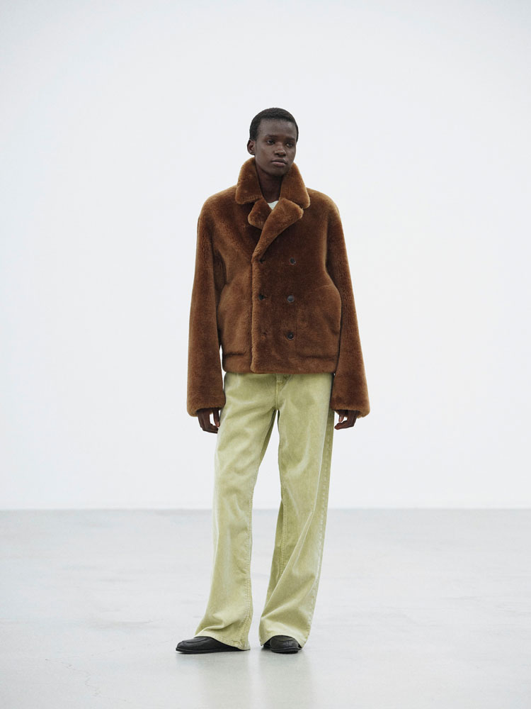 PIGMENT DYED FINX CORDUROY WIDE 5P PANTS - AURALEE Official Website