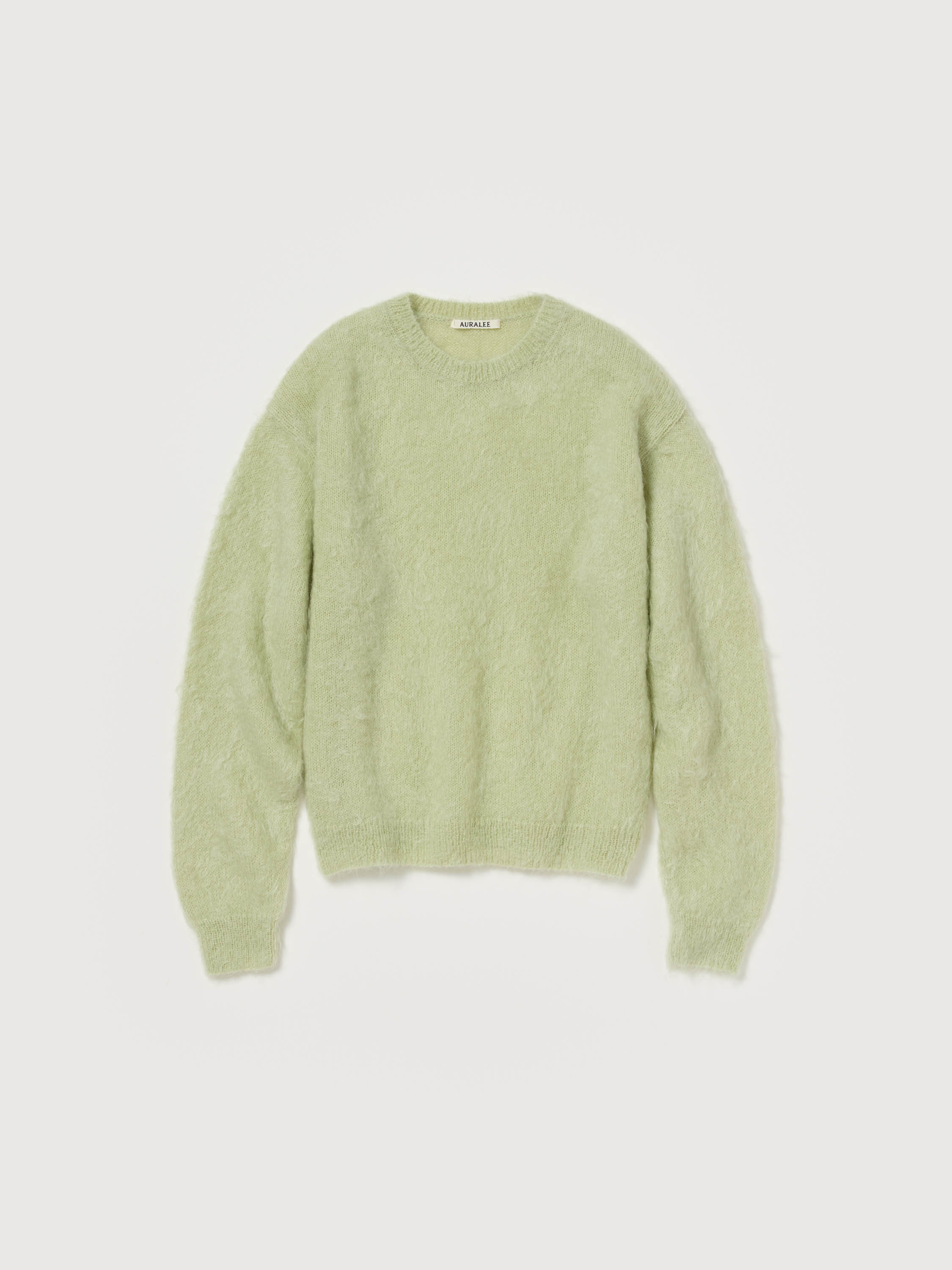 BRUSHED SUPER KID MOHAIR KNIT P/O 詳細画像 LIGHT KHAKI 4