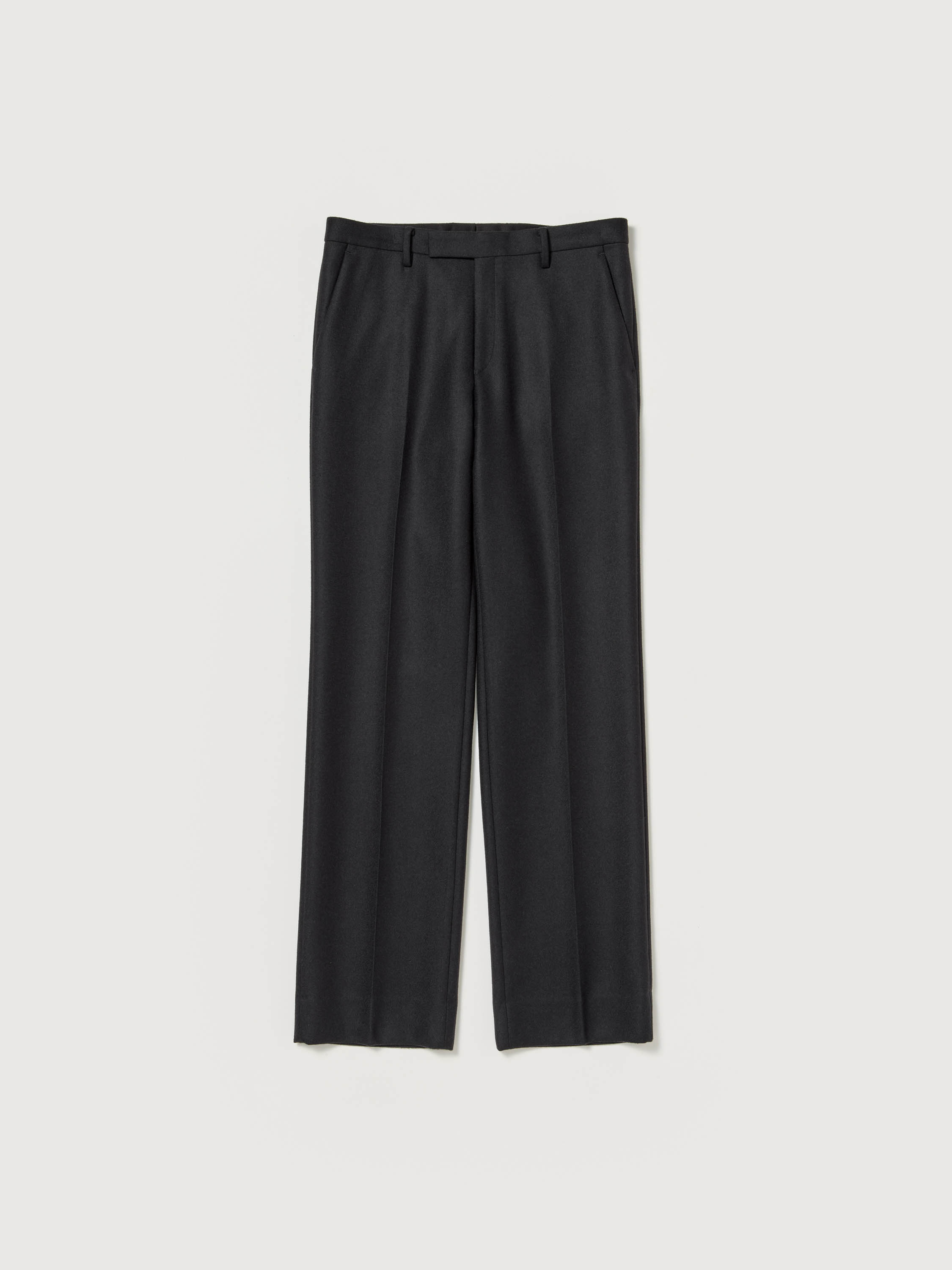 LIGHT MELTON NARROW SLACKS 詳細画像 DARK CHARCOAL 1