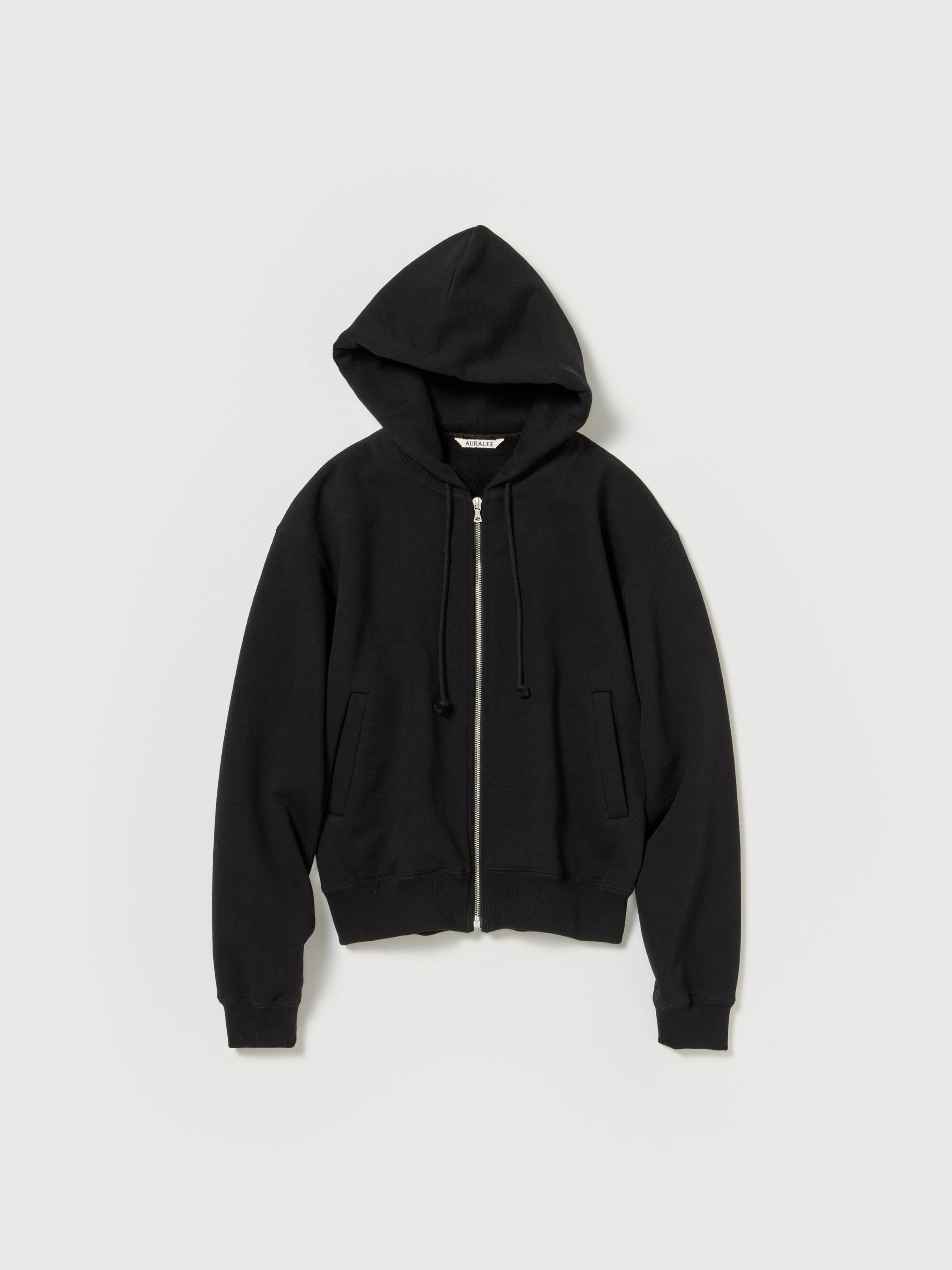 SMOOTH SOFT BD SWEAT ZIP PARKA 詳細画像 BLACK 1