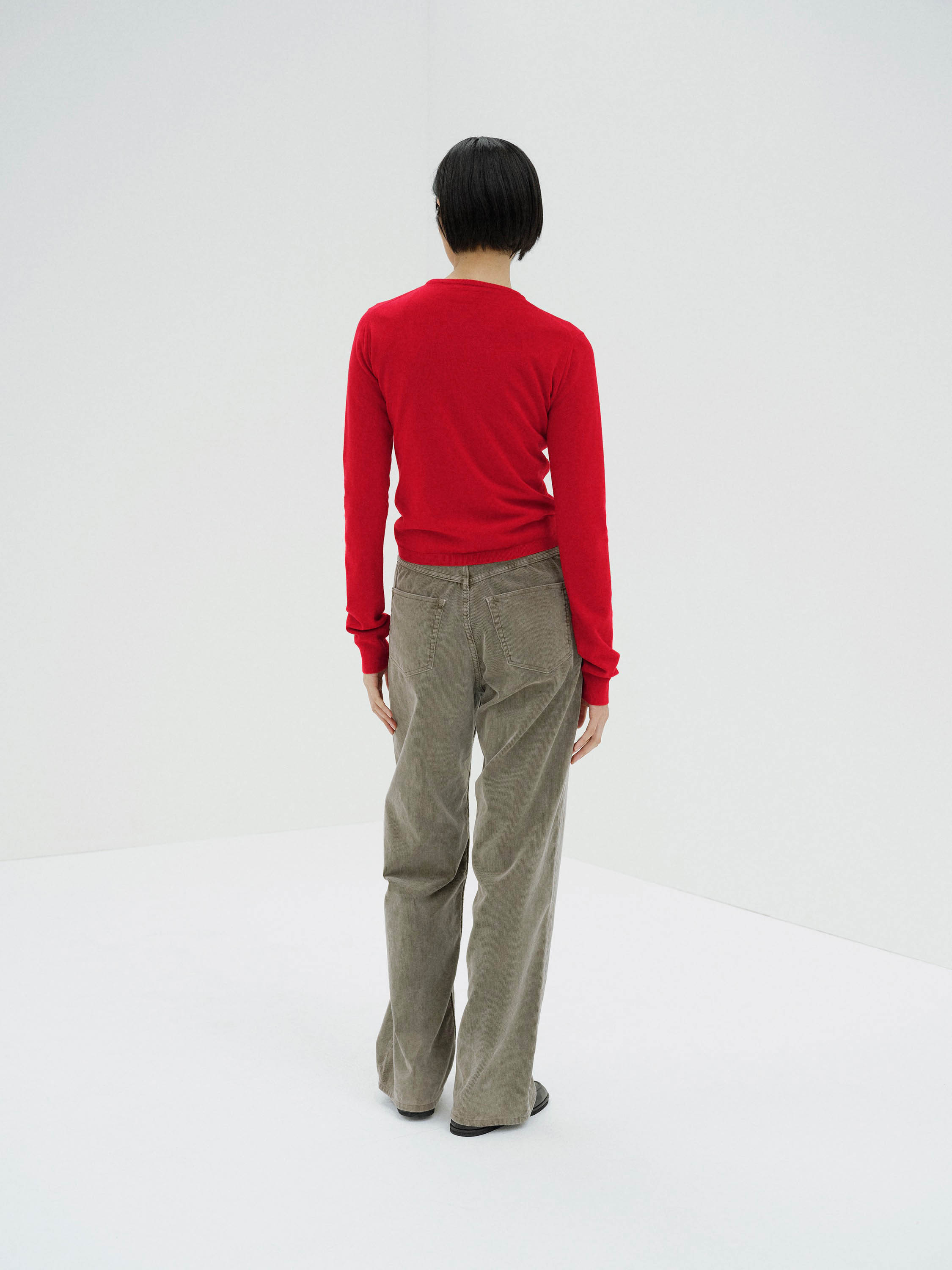 HIGH TWIST WOOL KNIT P/O 詳細画像 RED 3