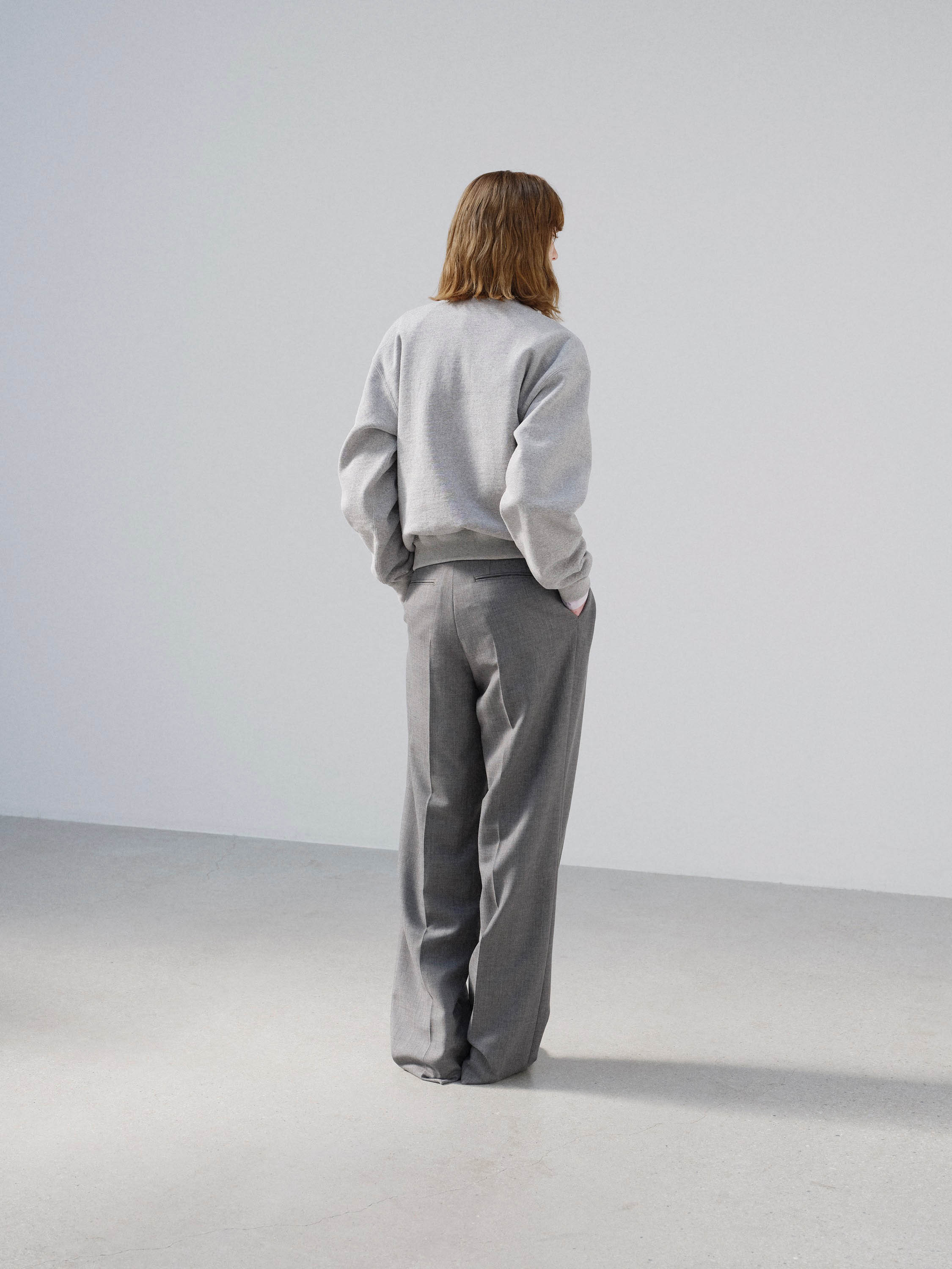 SMOOTH SOFT BD SWEAT P/O 詳細画像 TOP GRAY 3