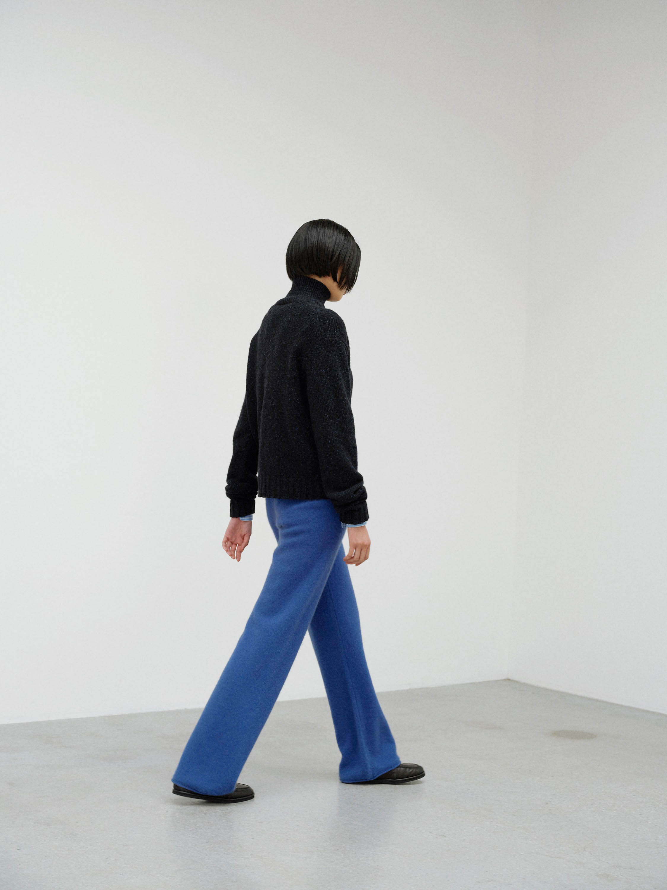 BABY CASHMERE KNIT PANTS 詳細画像 ROYAL BLUE 3