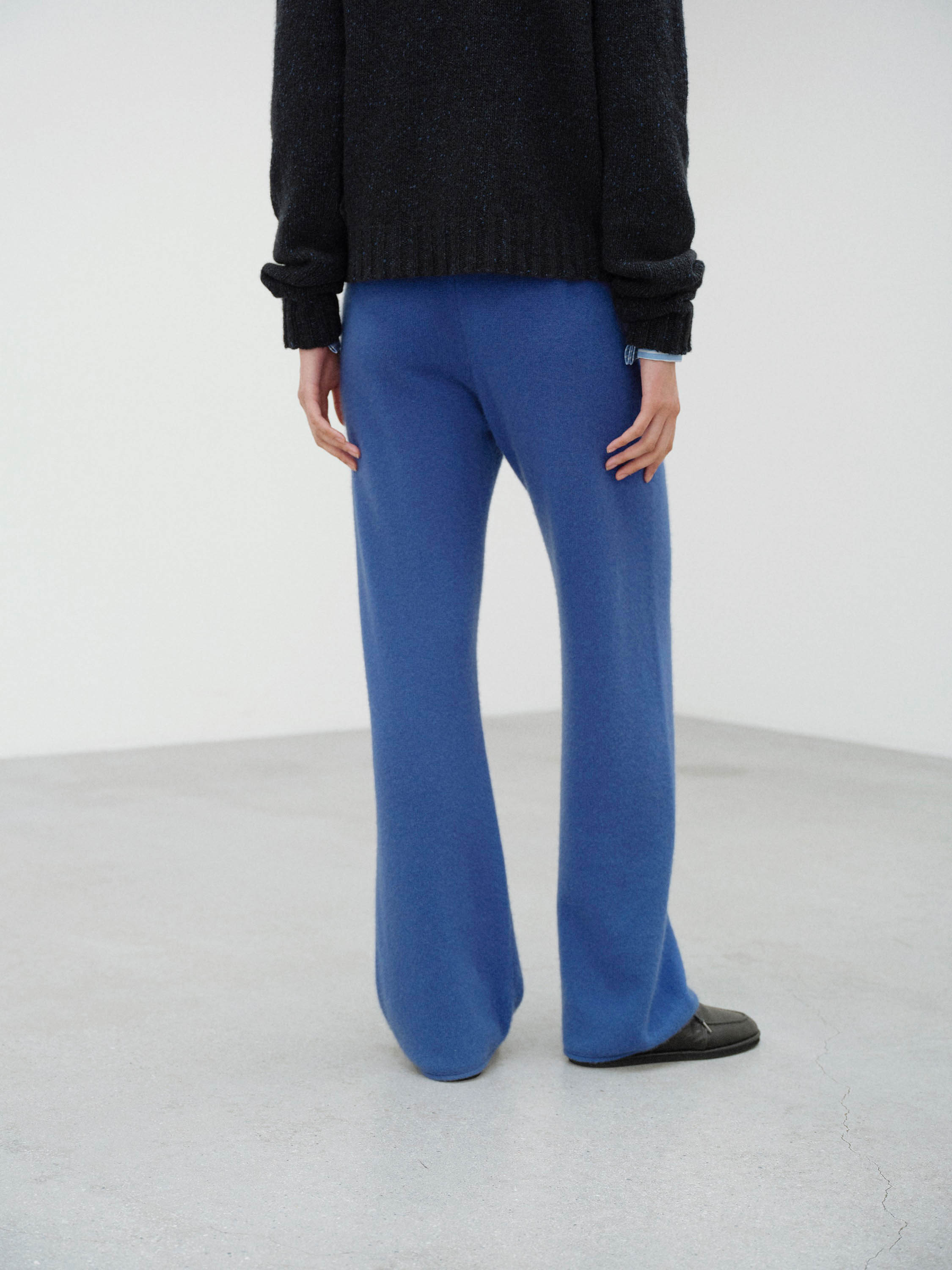 BABY CASHMERE KNIT PANTS 詳細画像 ROYAL BLUE 4