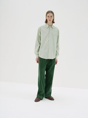 WASHED FINX TWILL BIG SHIRT