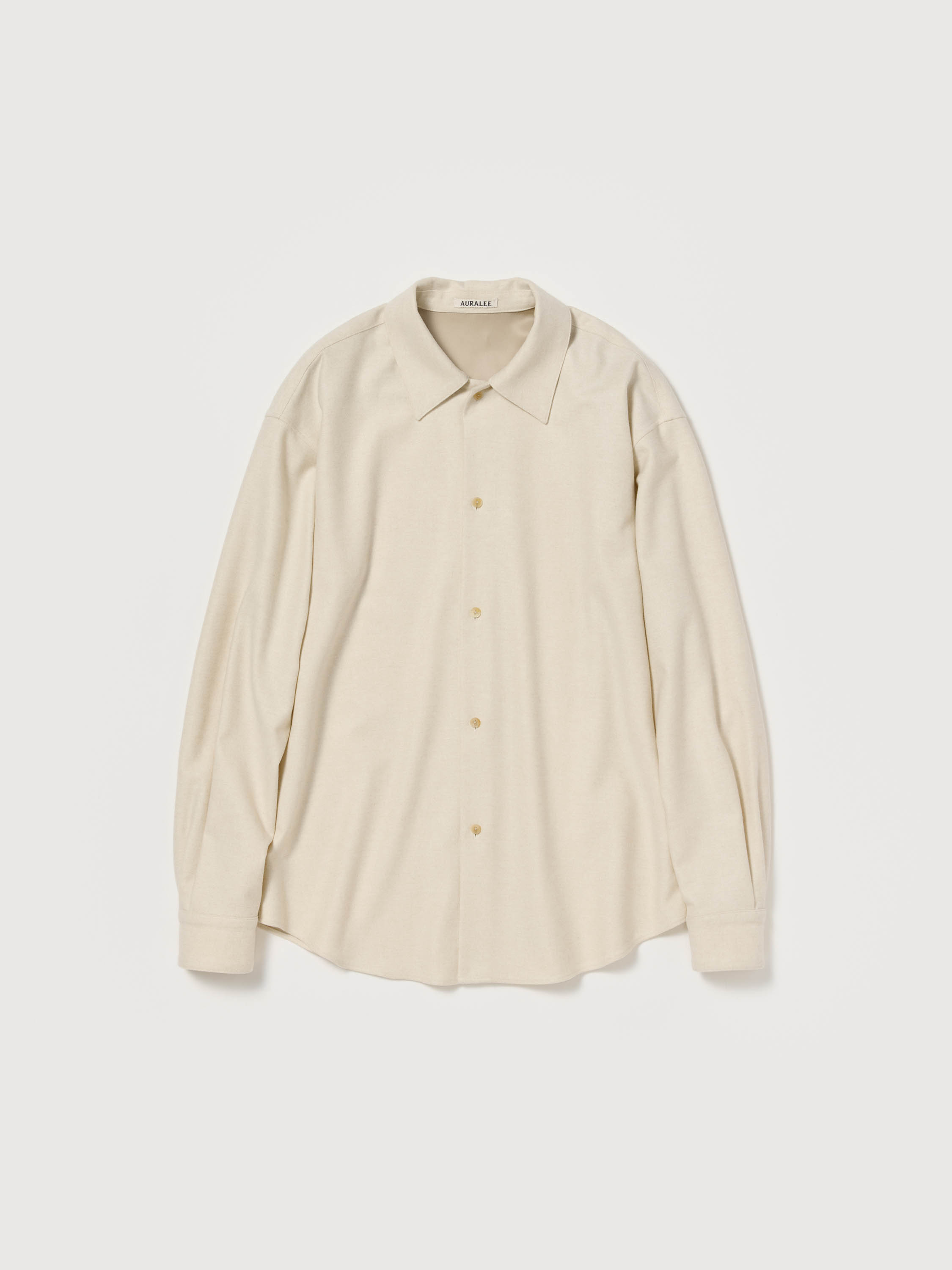 WOOL FULLING FLANNEL SHIRT 詳細画像 TOP IVORY 5