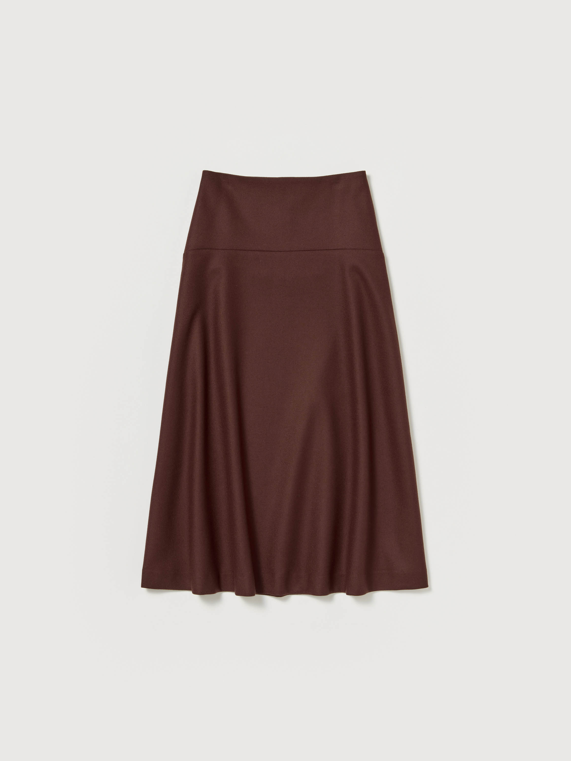 LIGHT MELTON SKIRT 詳細画像 BORDEAUX 5