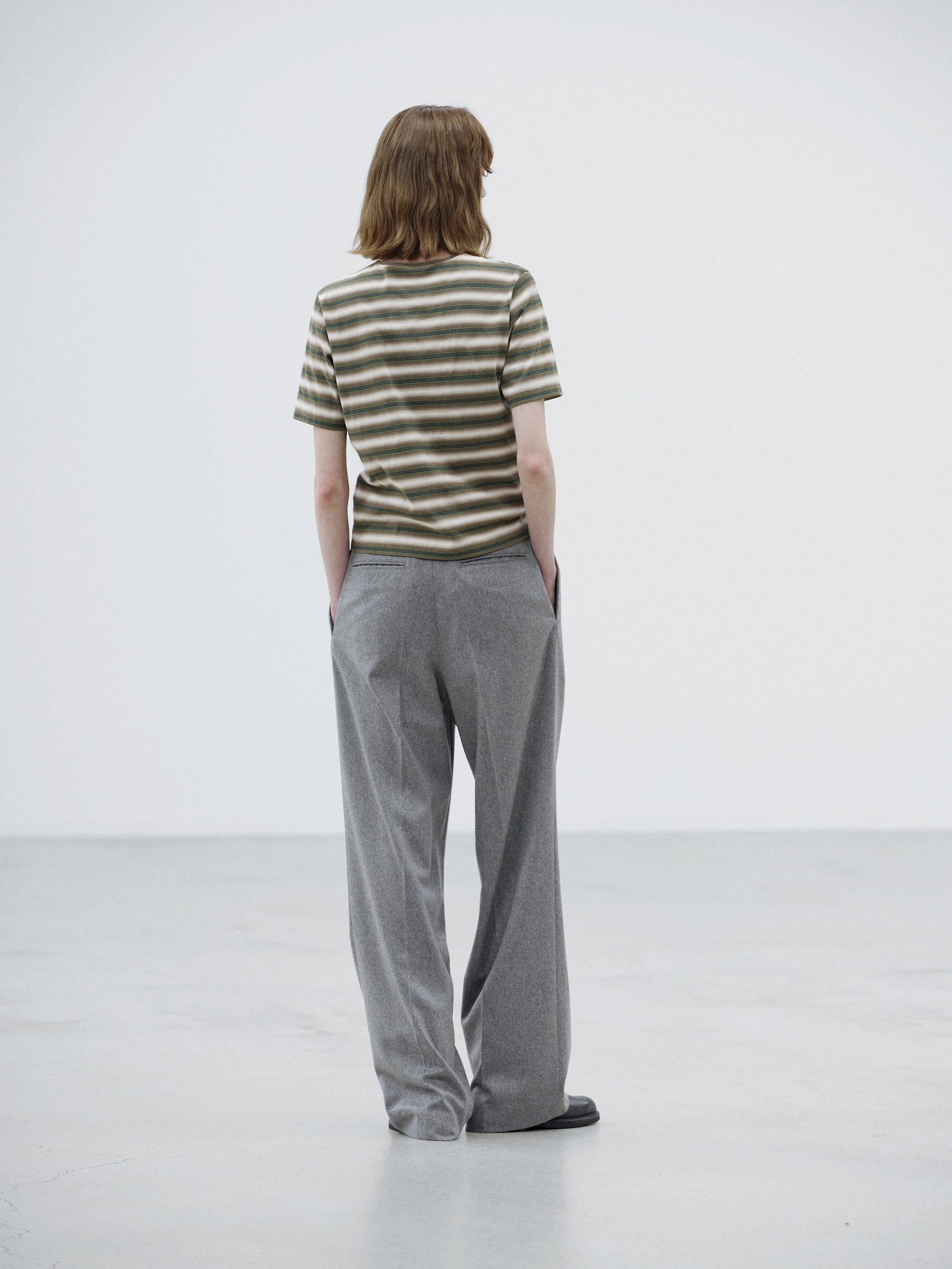 GRADIENT STRIPE JERSEY TEE 詳細画像 FADE BROWN STRIPE 2