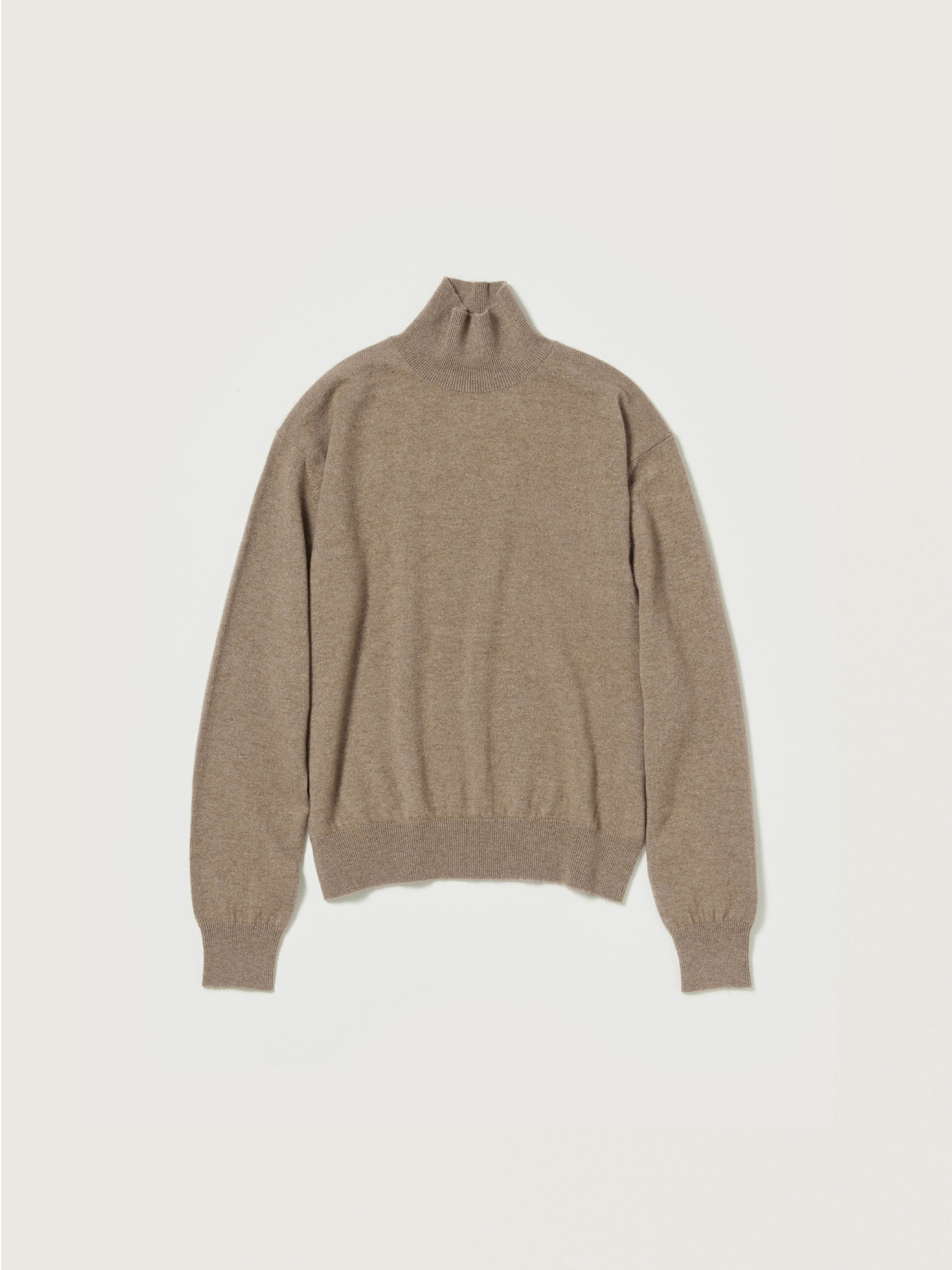 BABY CASHMERE KNIT TURTLE 詳細画像 NATURAL BROWN 1